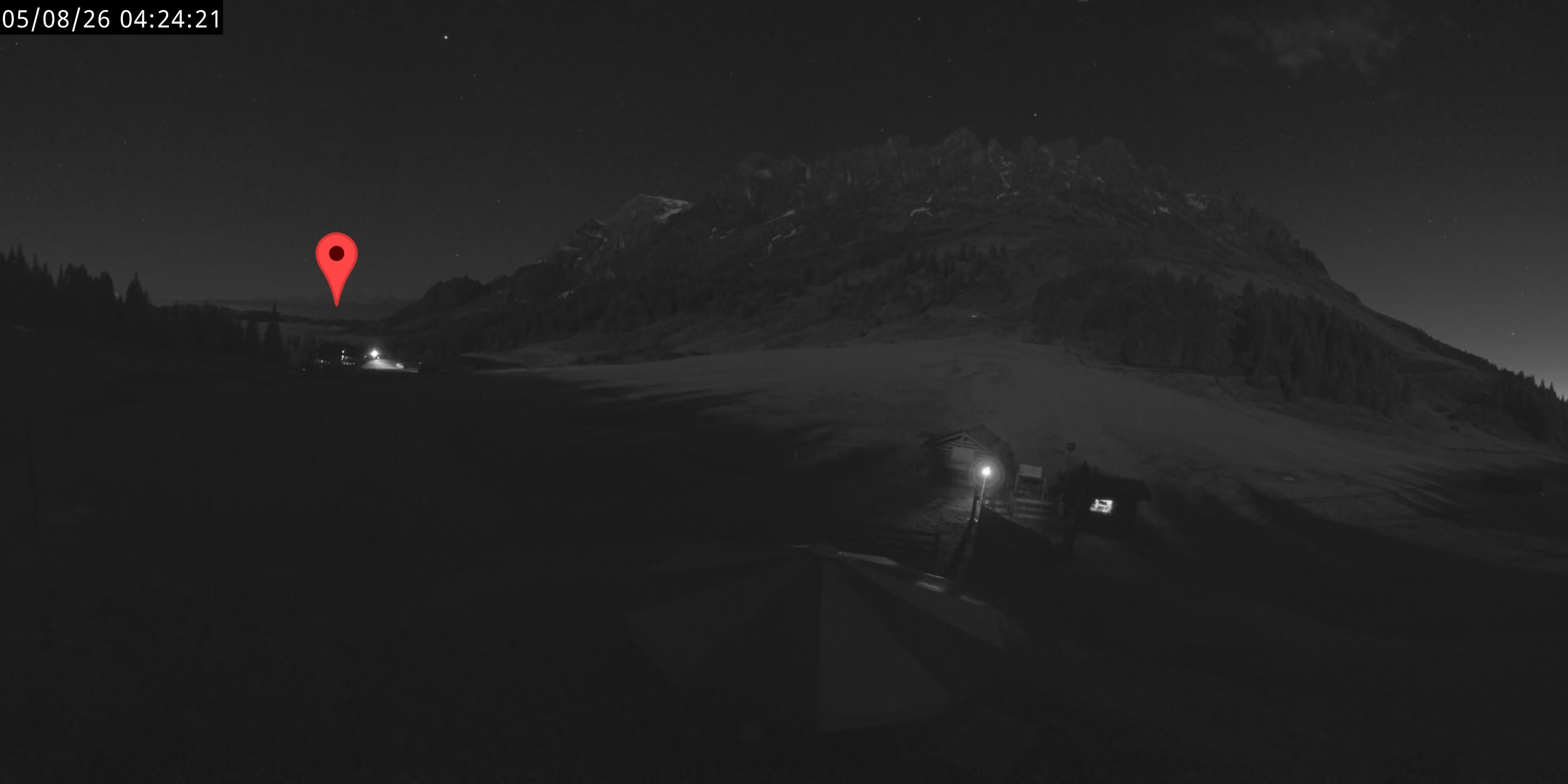 Archived image Webcam Mountain inn Arthurhaus at Hochkönig