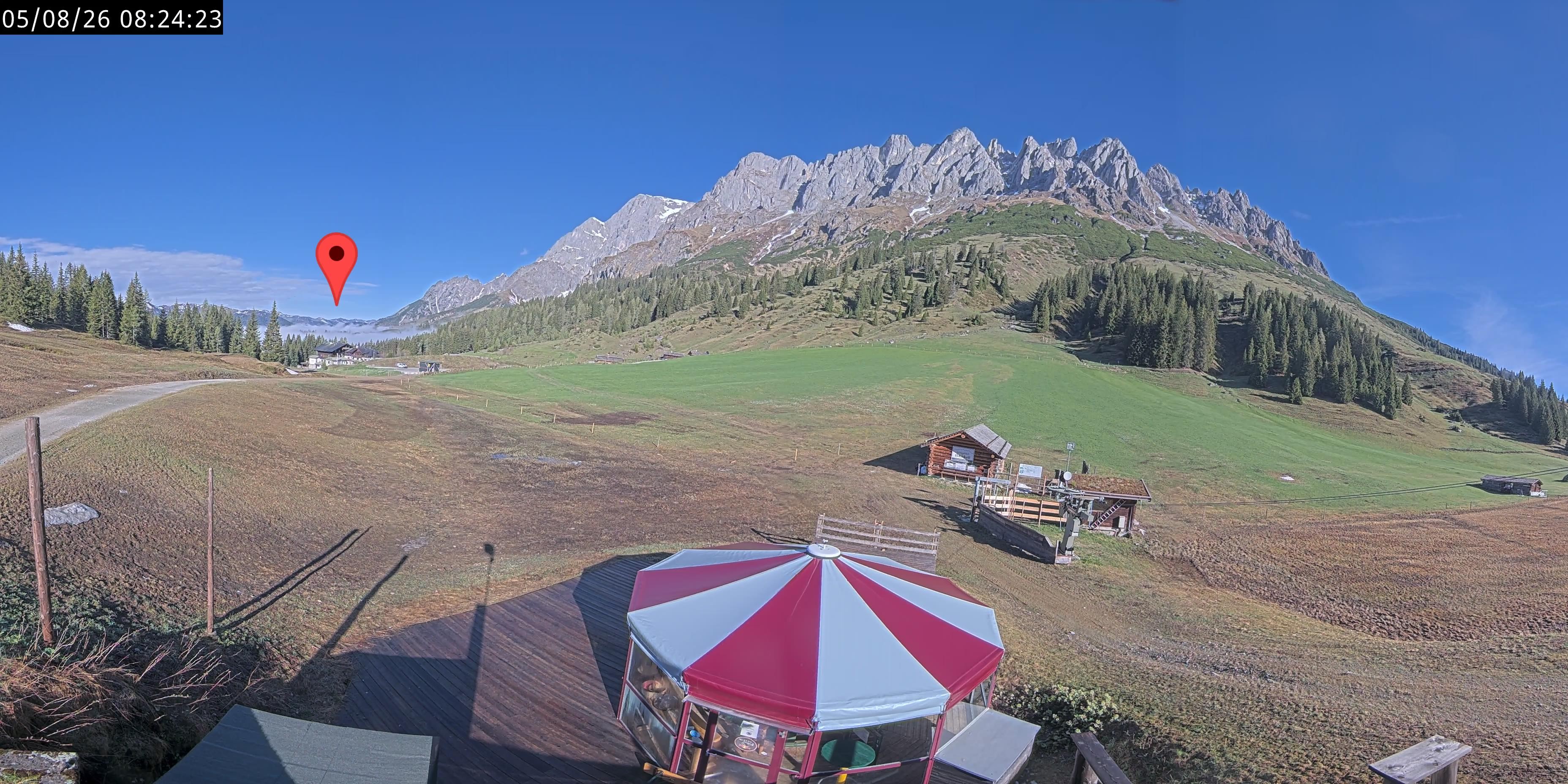 Archiv Foto Webcam Berghotel Arthurhaus am Hochkönig