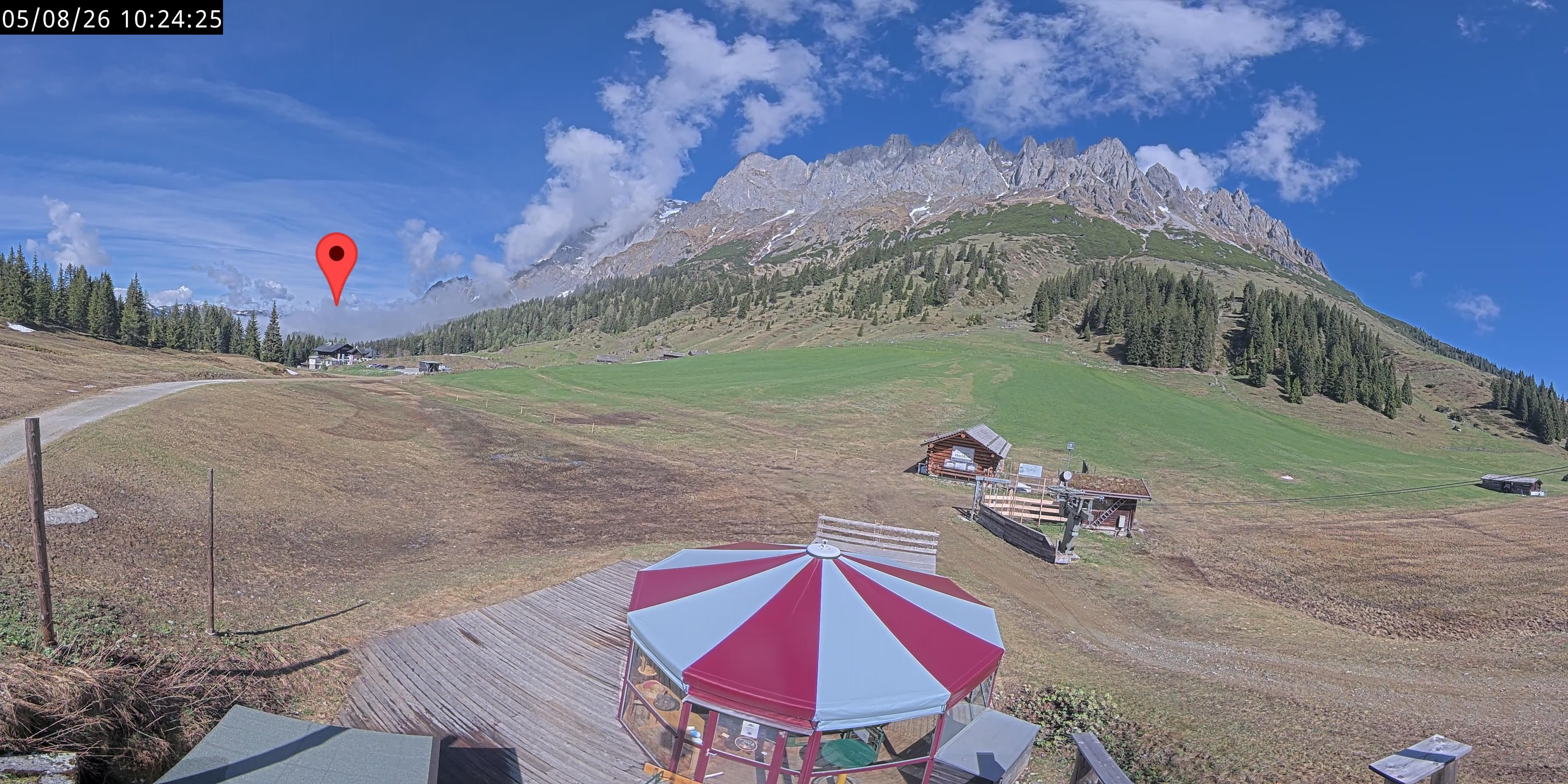 Archiv Foto Webcam Berghotel Arthurhaus am Hochkönig