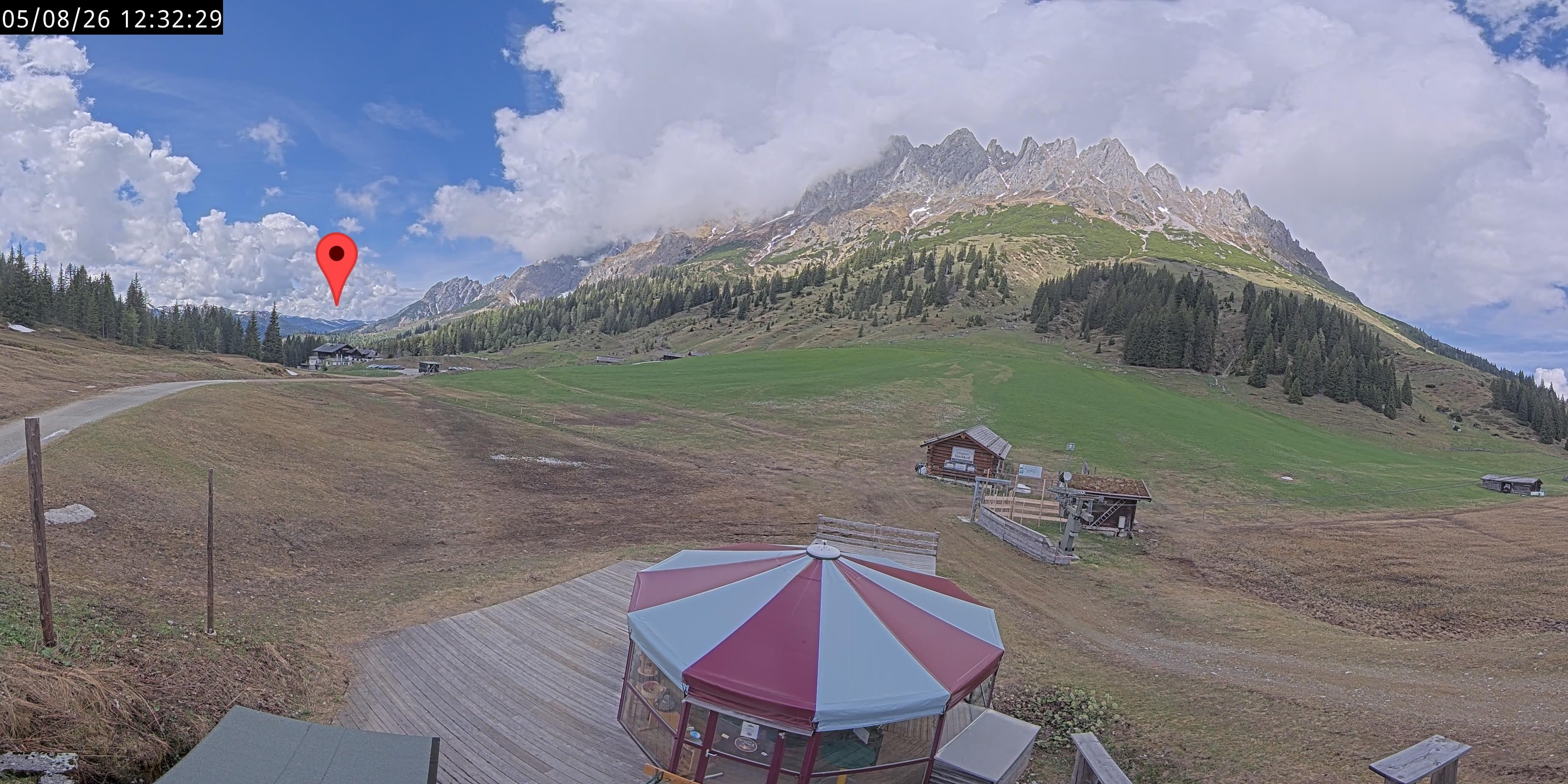 Archiv Foto Webcam Berghotel Arthurhaus am Hochkönig