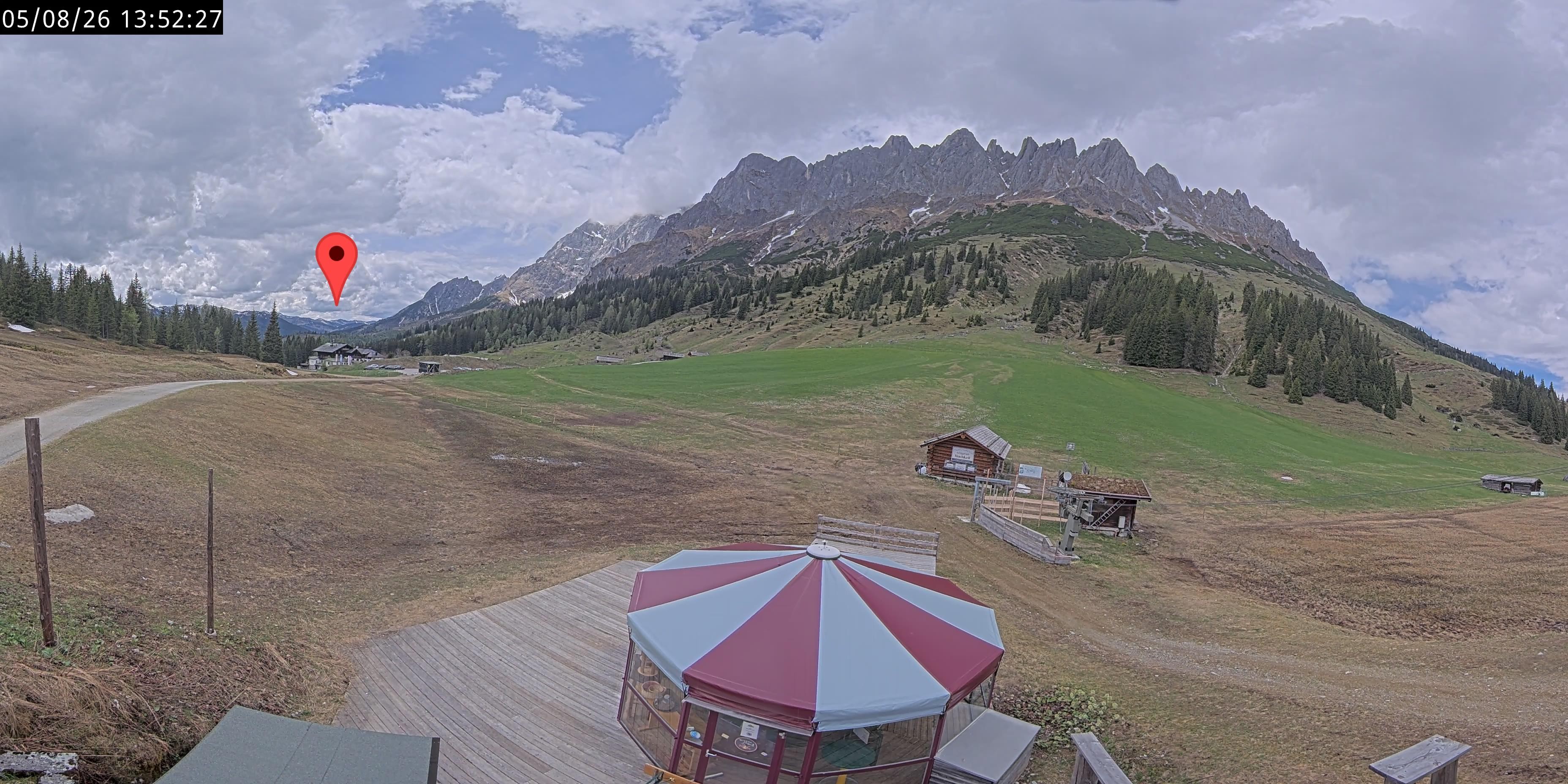 Archiv Foto Webcam Berghotel Arthurhaus am Hochkönig