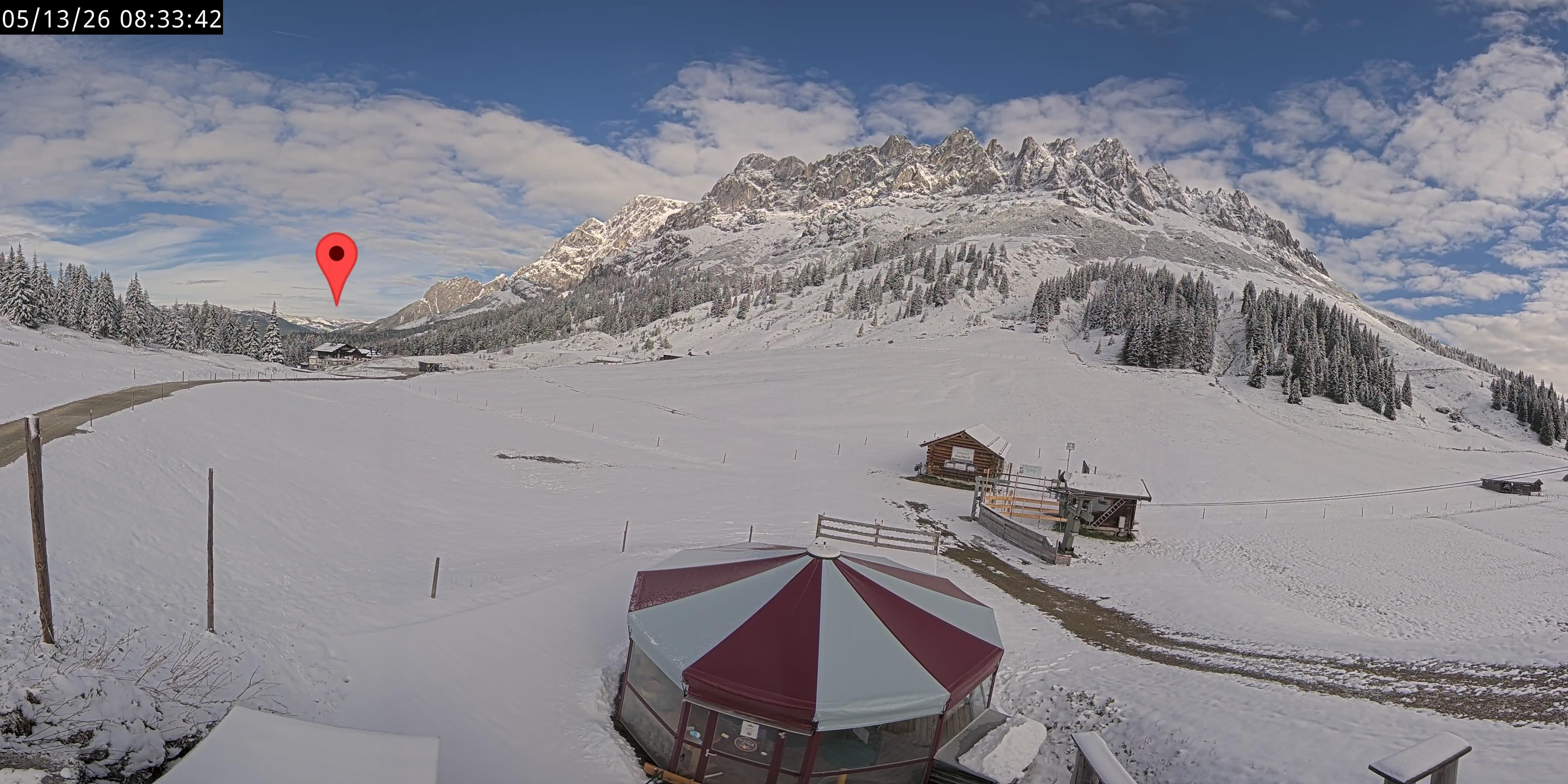 Archiv Foto Webcam Berghotel Arthurhaus am Hochkönig