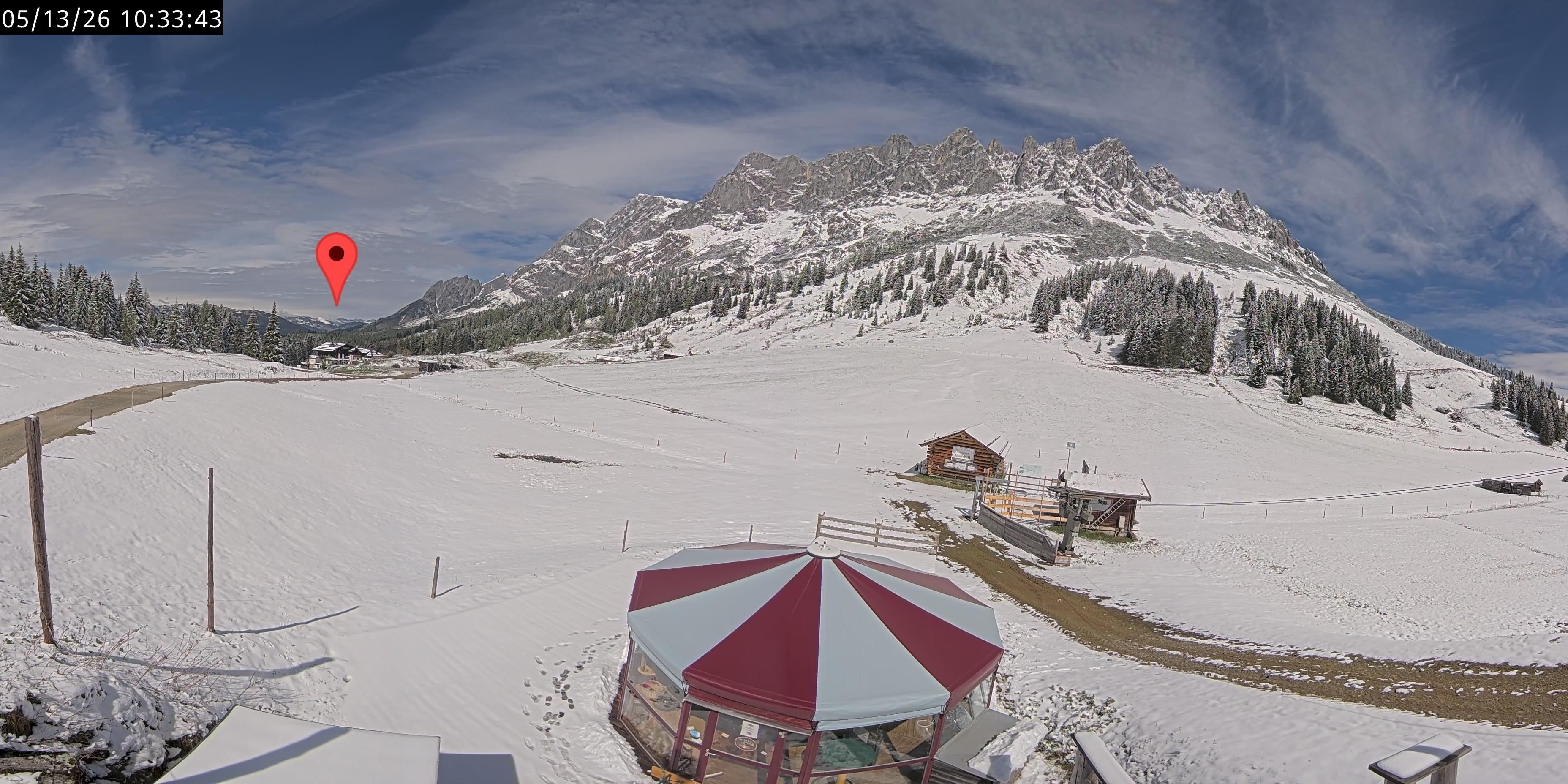 Archiv Foto Webcam Berghotel Arthurhaus am Hochkönig