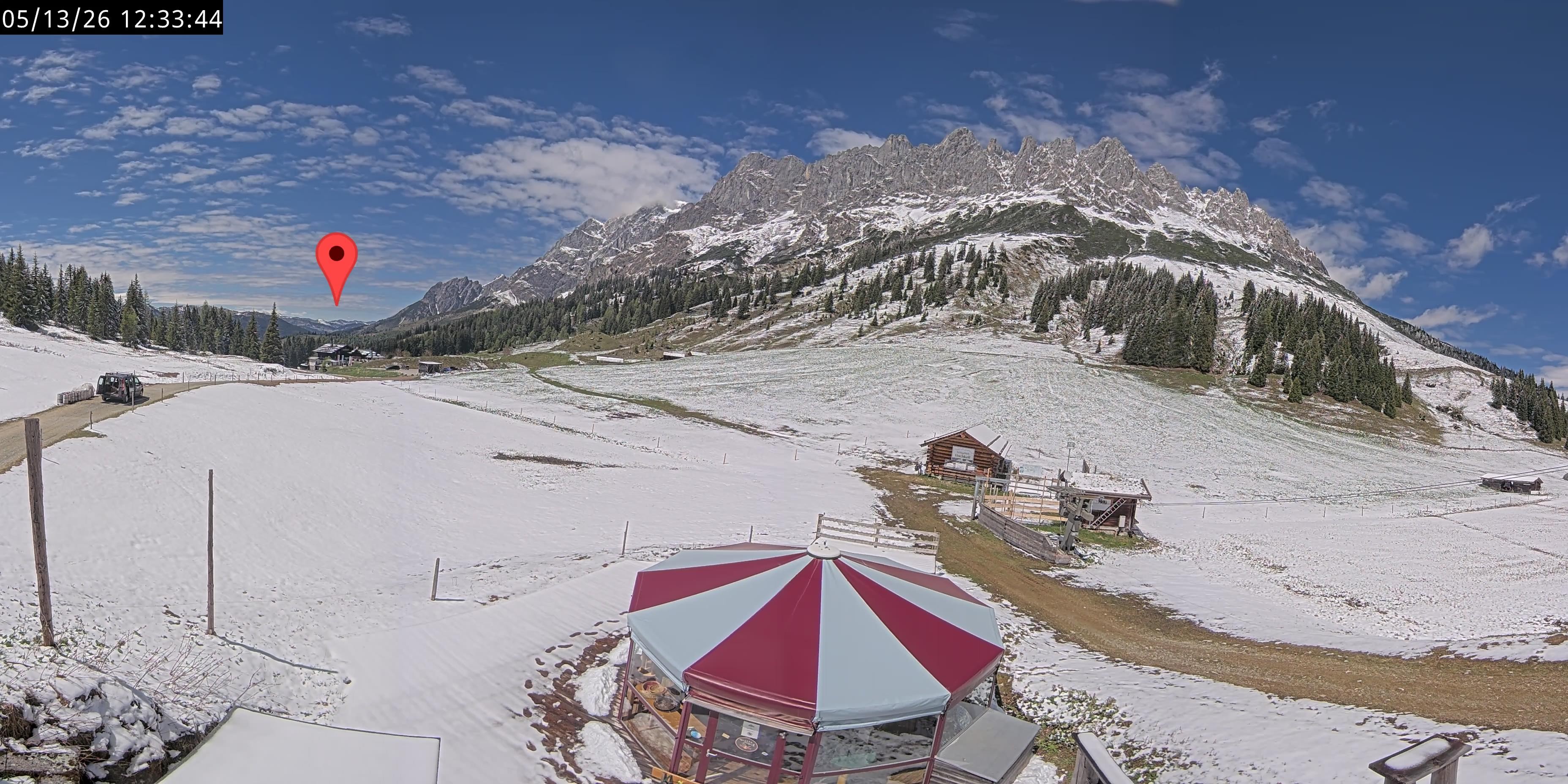 Archiv Foto Webcam Berghotel Arthurhaus am Hochkönig