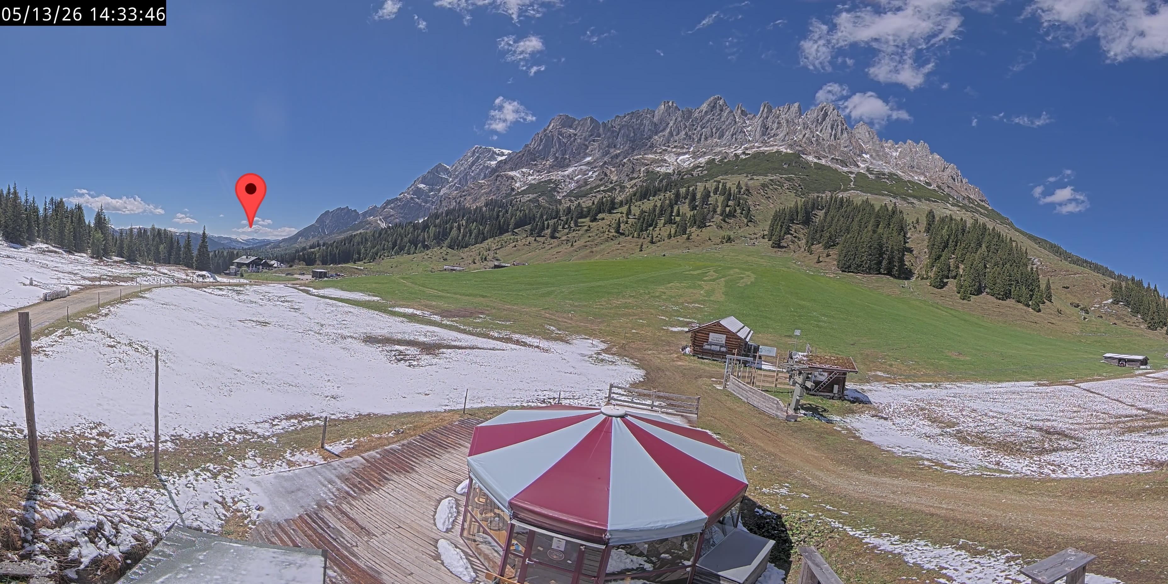 Archiv Foto Webcam Berghotel Arthurhaus am Hochkönig