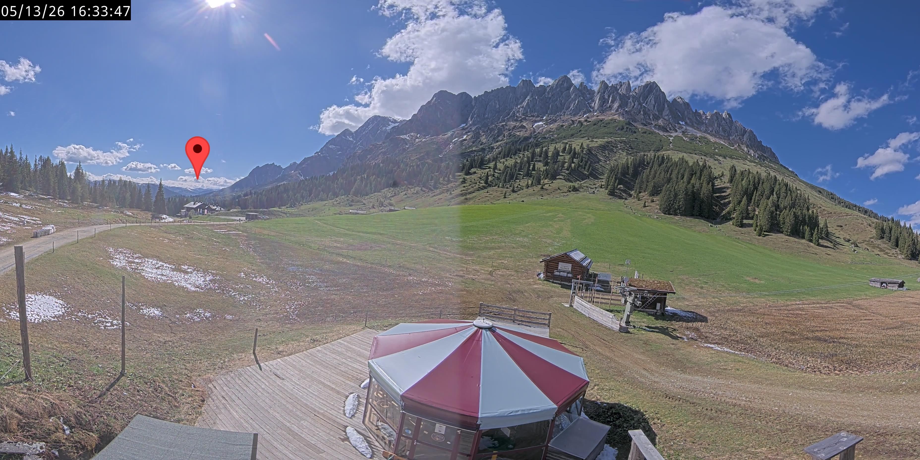 Archiv Foto Webcam Berghotel Arthurhaus am Hochkönig