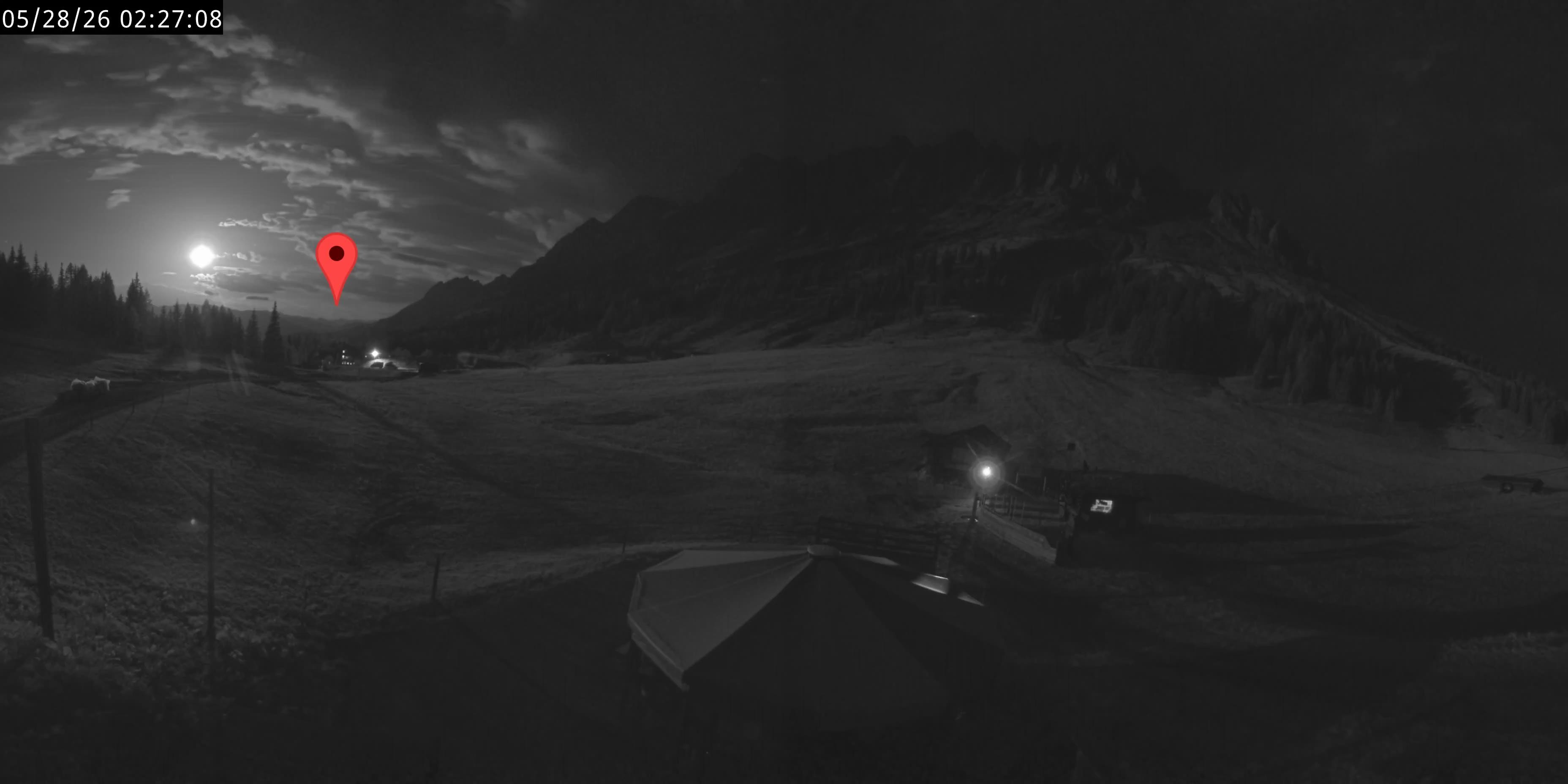 Archived image Webcam Mountain inn Arthurhaus at Hochkönig
