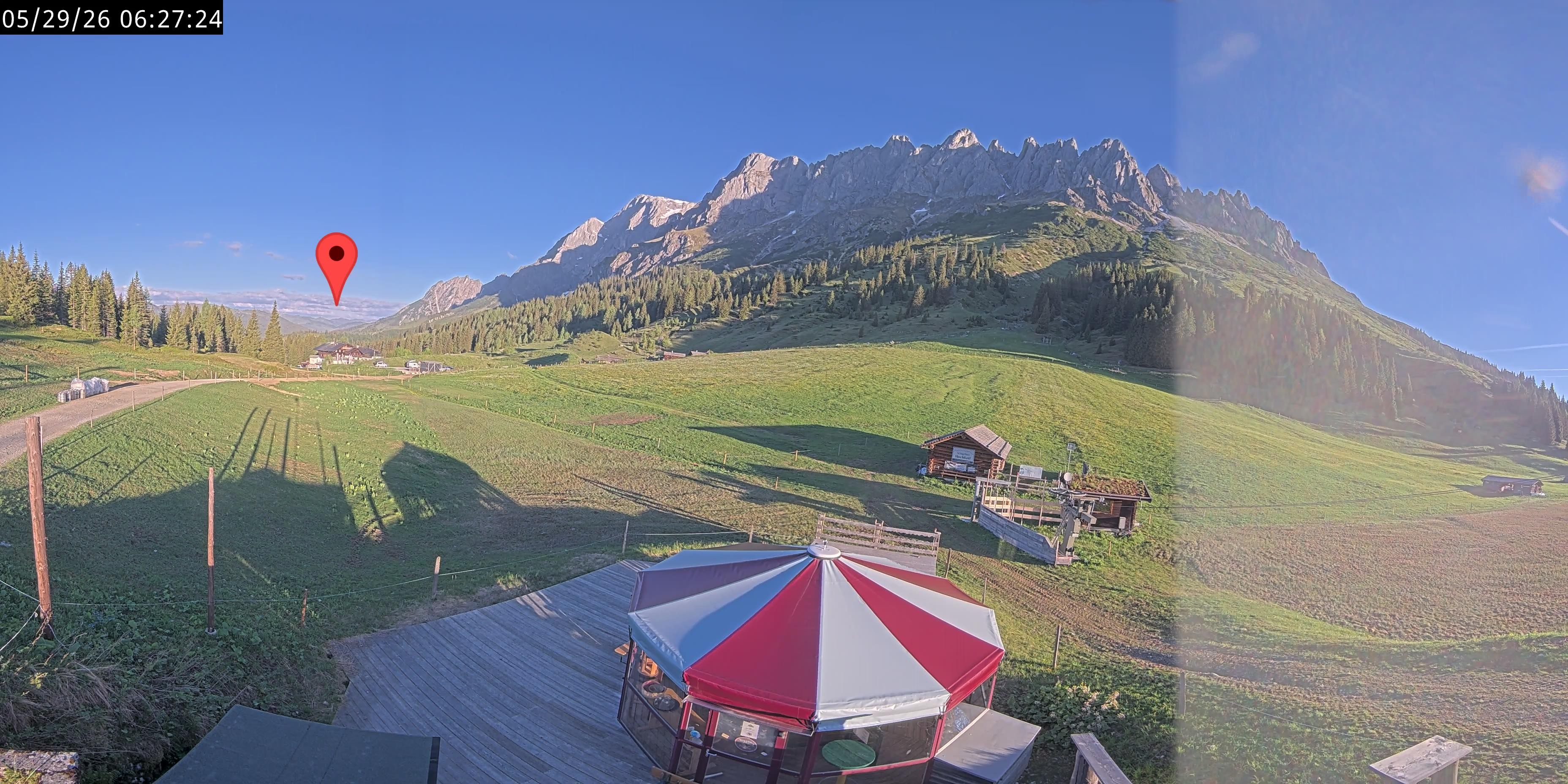 Archiv Foto Webcam Berghotel Arthurhaus am Hochkönig