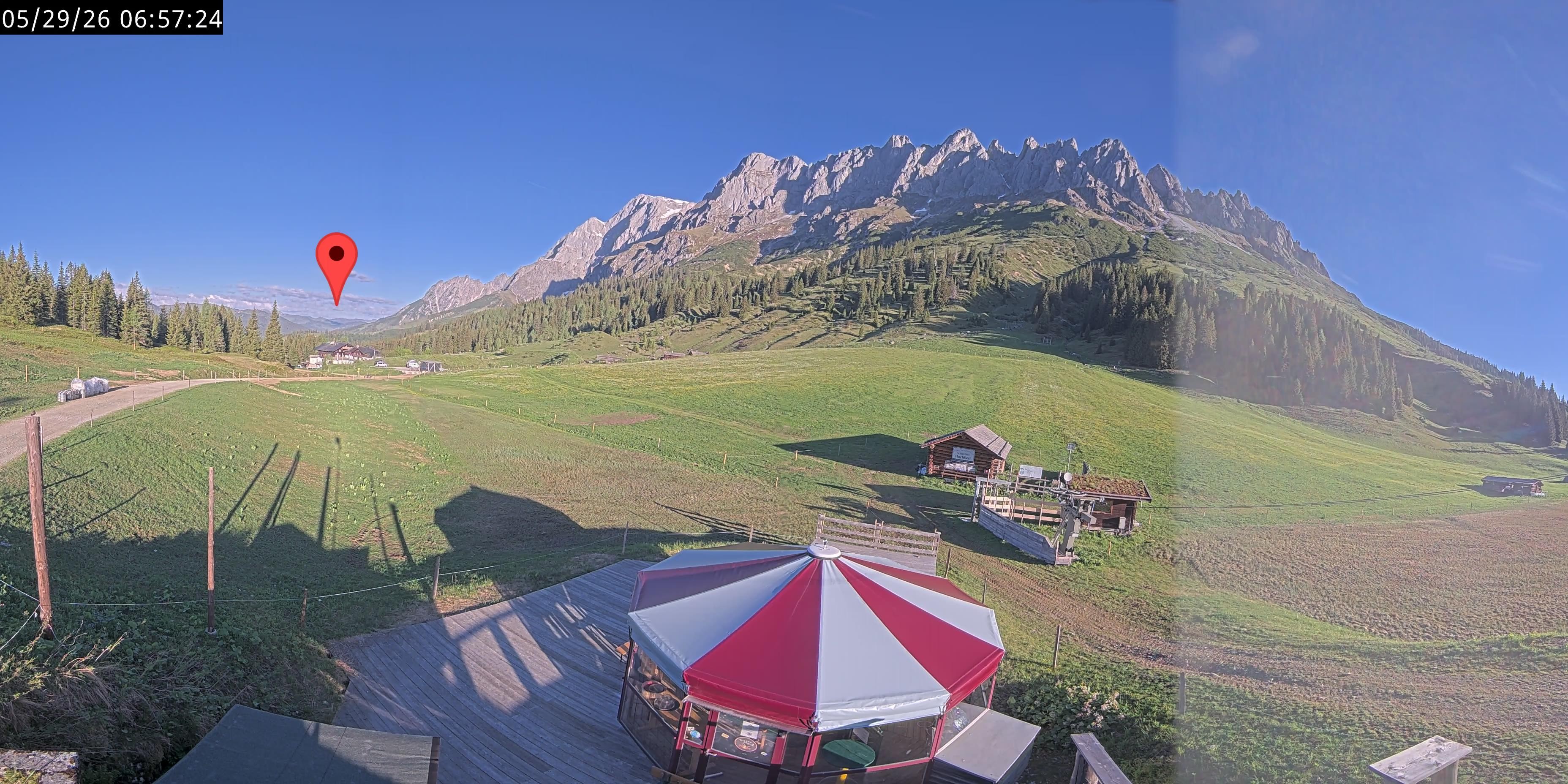 Archiv Foto Webcam Berghotel Arthurhaus am Hochkönig