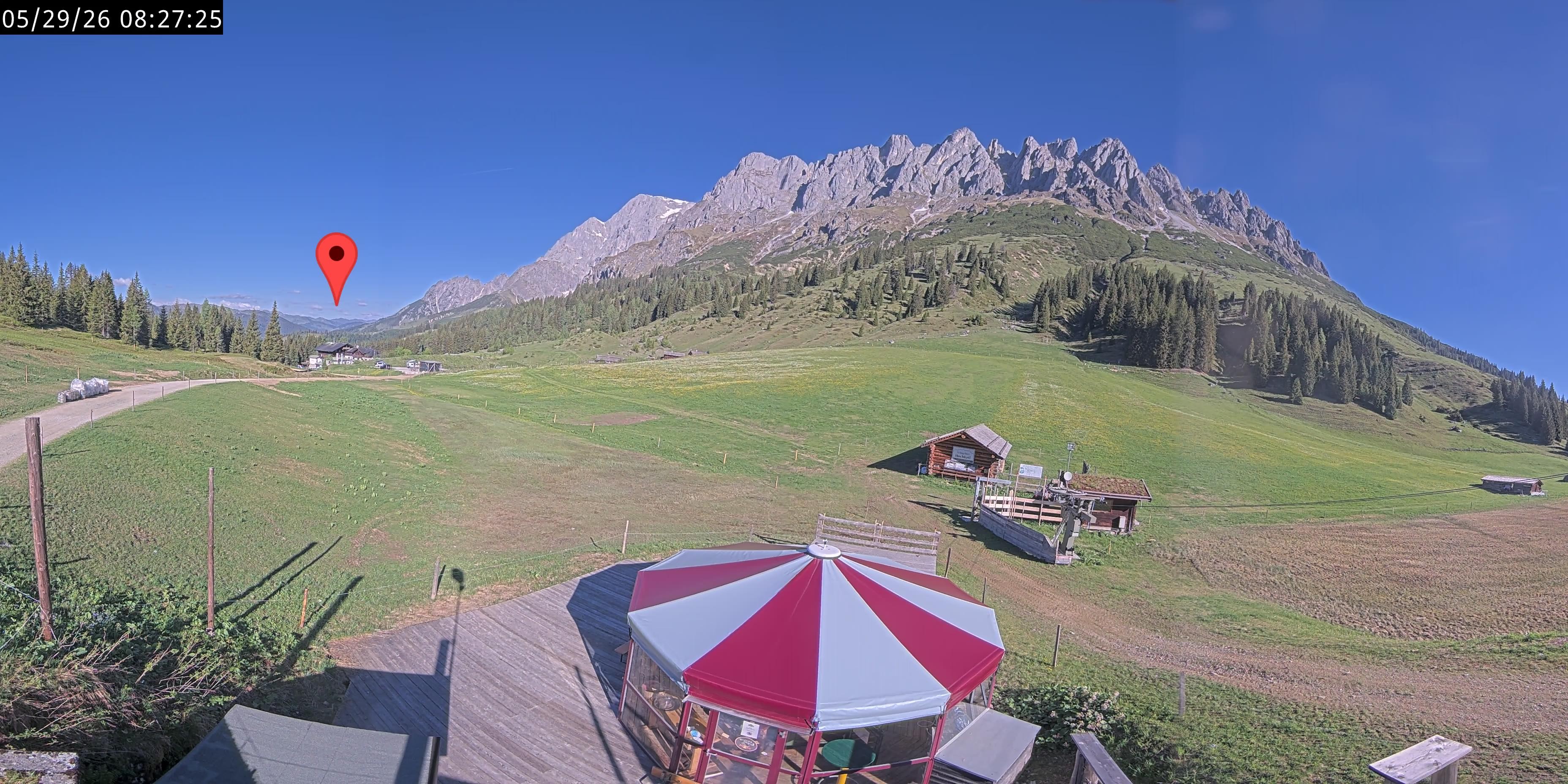 Archiv Foto Webcam Berghotel Arthurhaus am Hochkönig