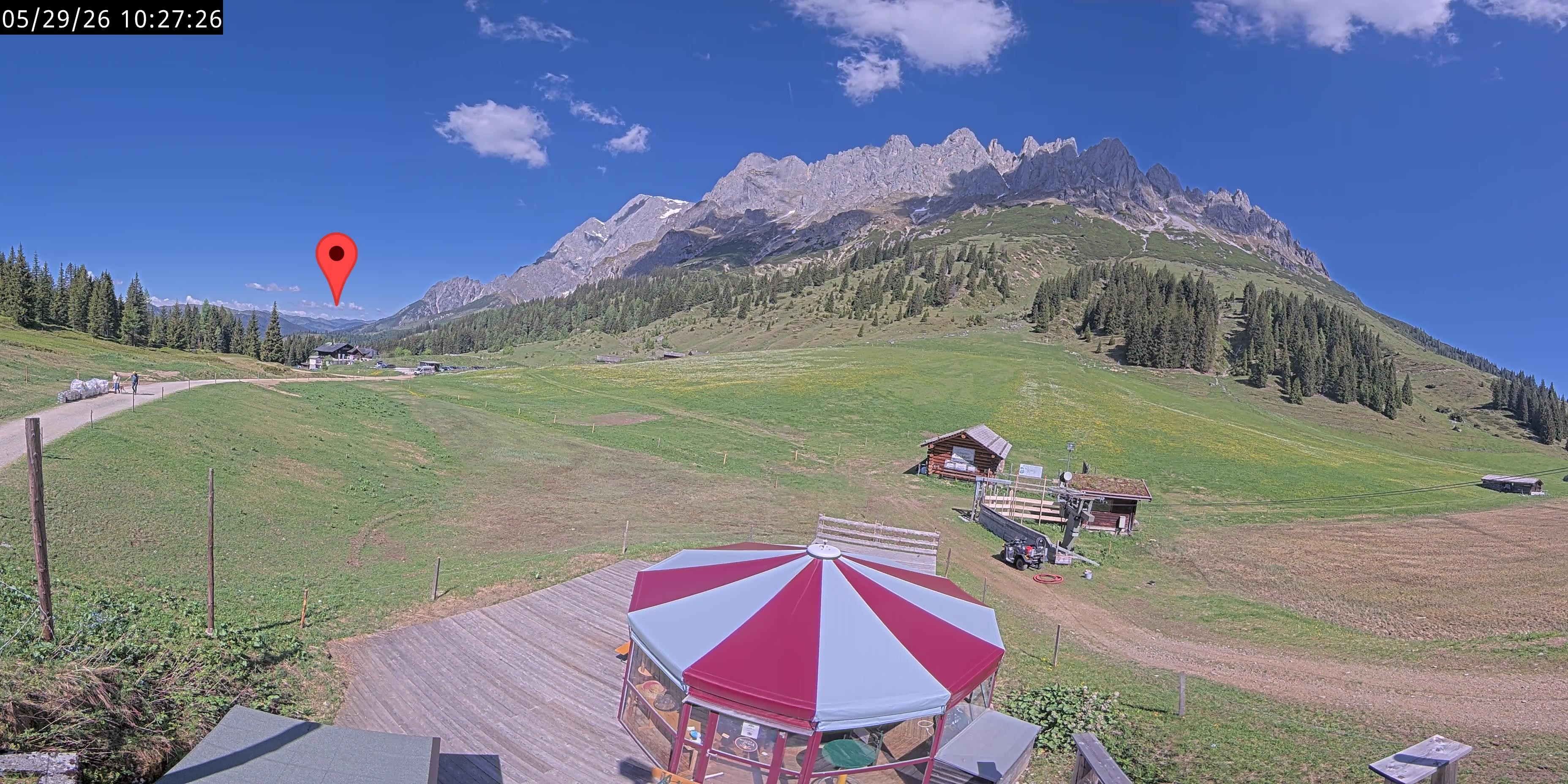 Archiv Foto Webcam Berghotel Arthurhaus am Hochkönig