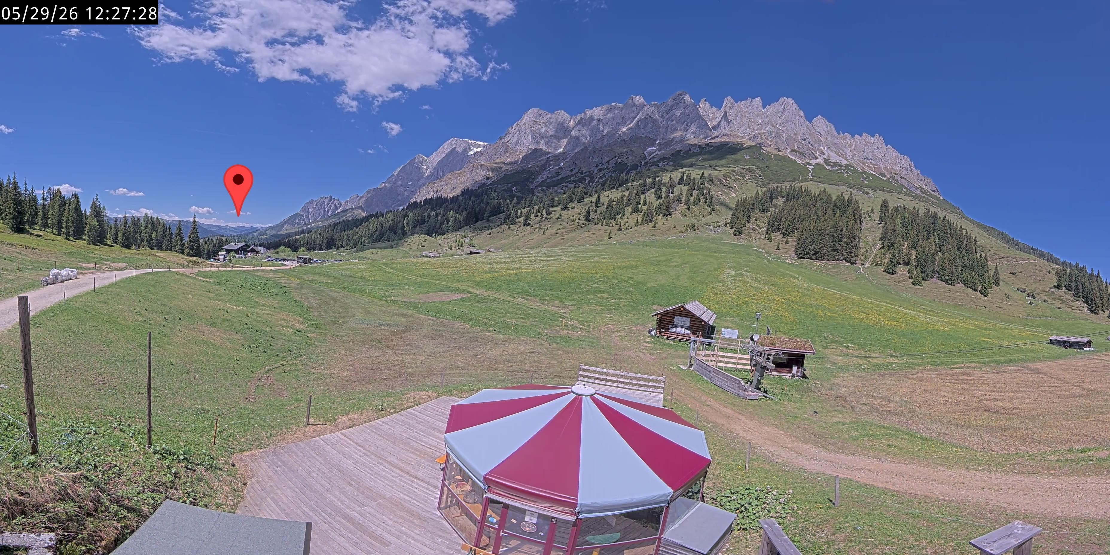 Archiv Foto Webcam Berghotel Arthurhaus am Hochkönig