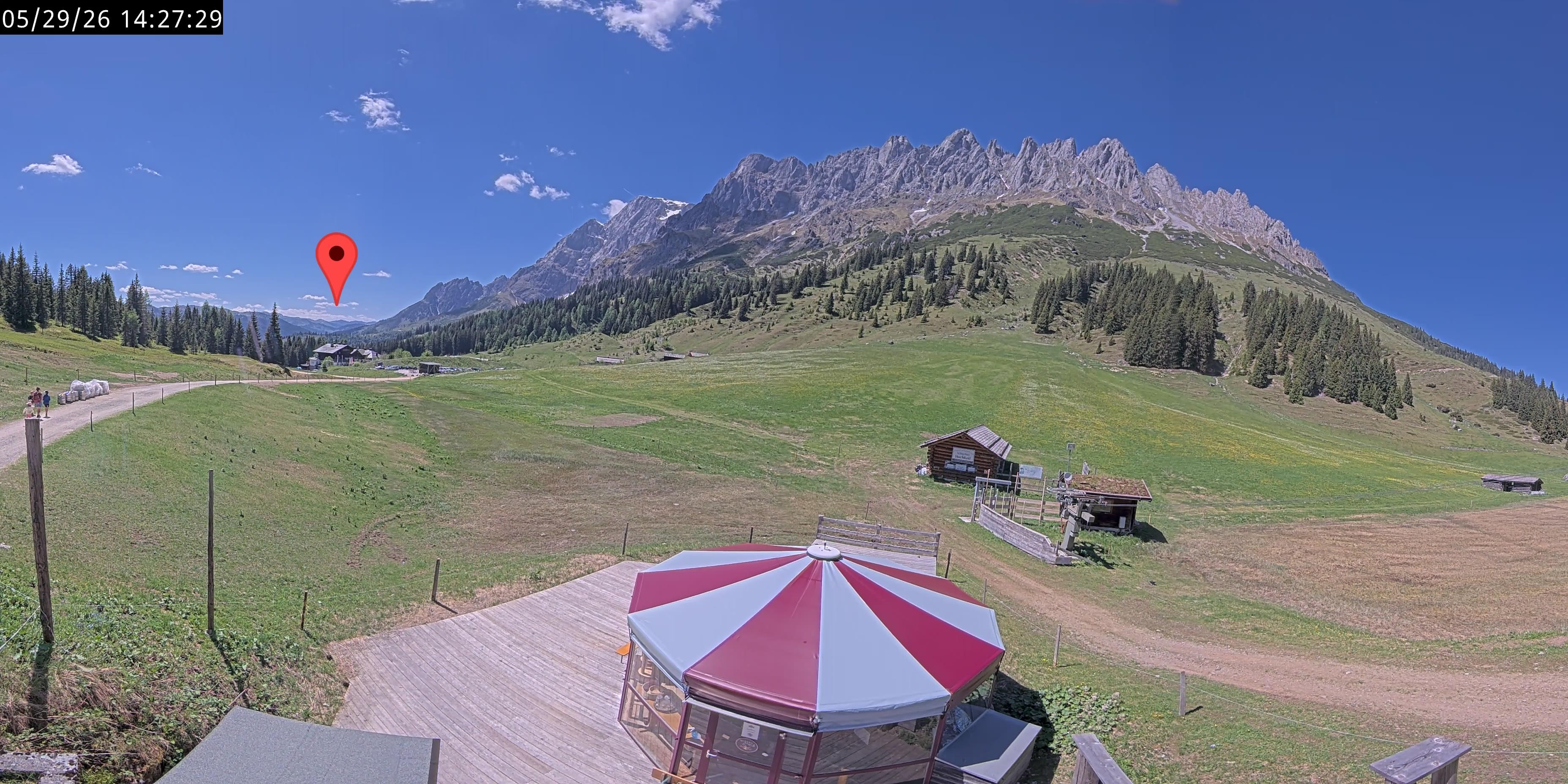Archiv Foto Webcam Berghotel Arthurhaus am Hochkönig