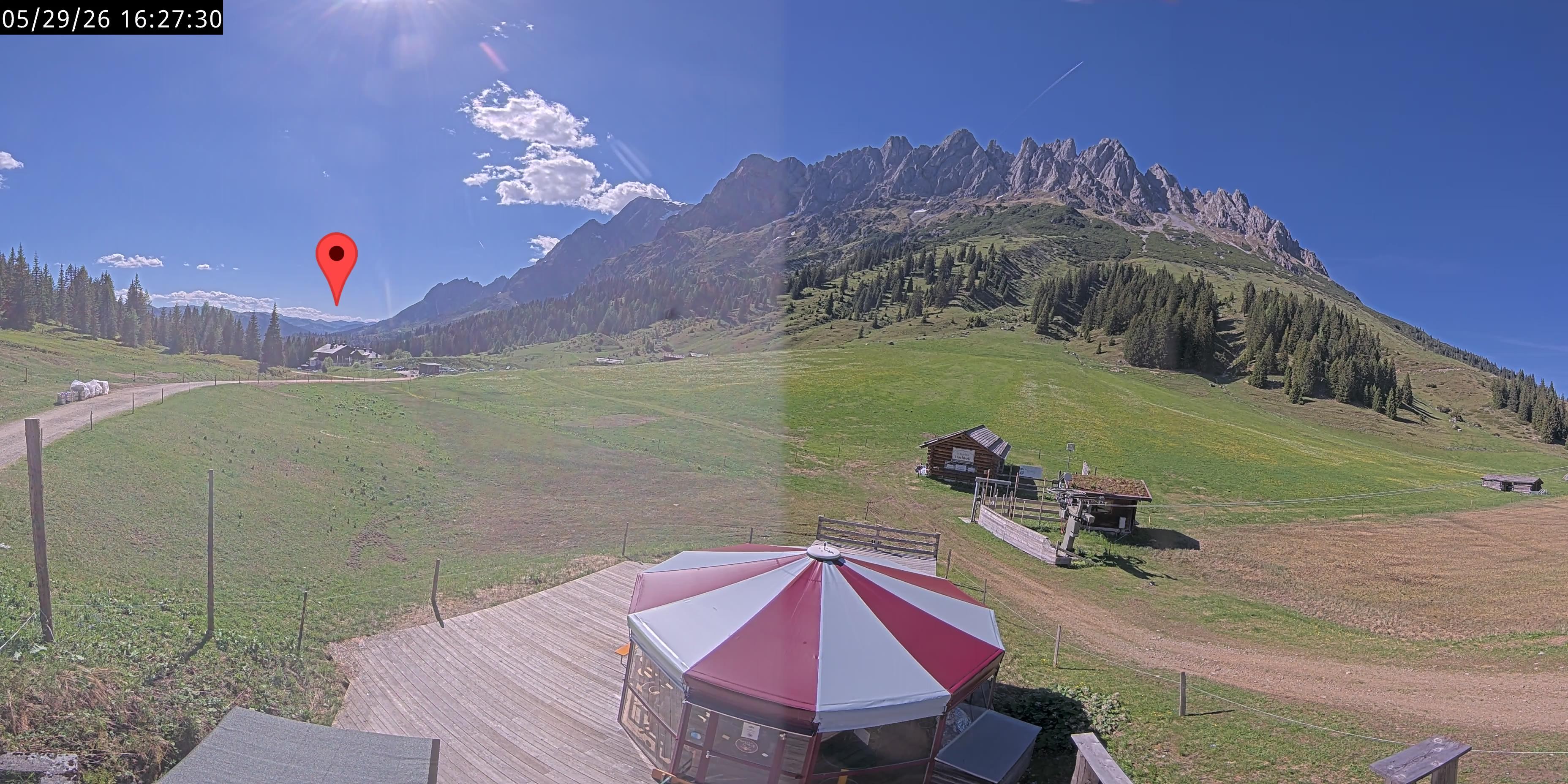Archiv Foto Webcam Berghotel Arthurhaus am Hochkönig