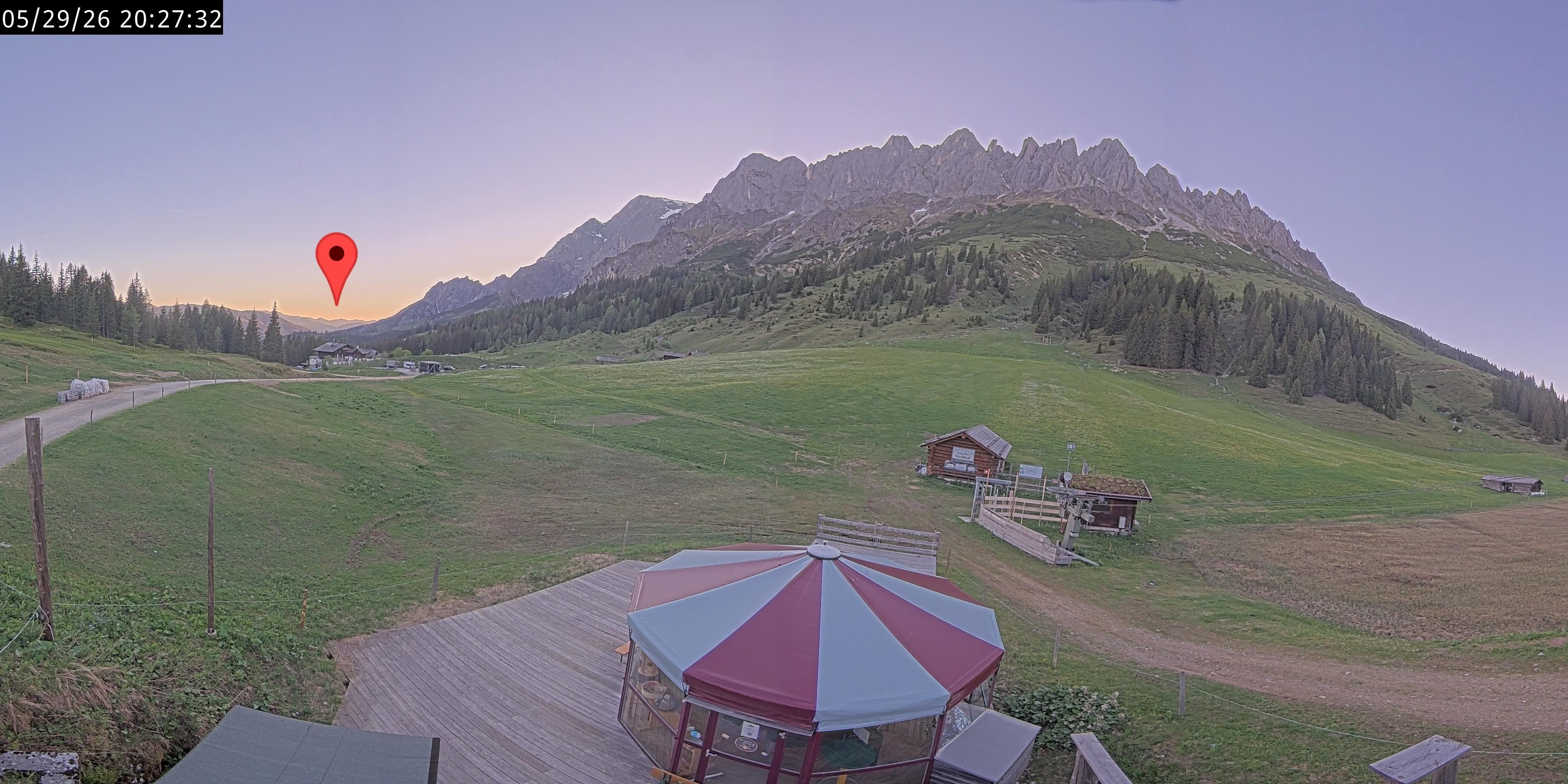 Archiv Foto Webcam Berghotel Arthurhaus am Hochkönig