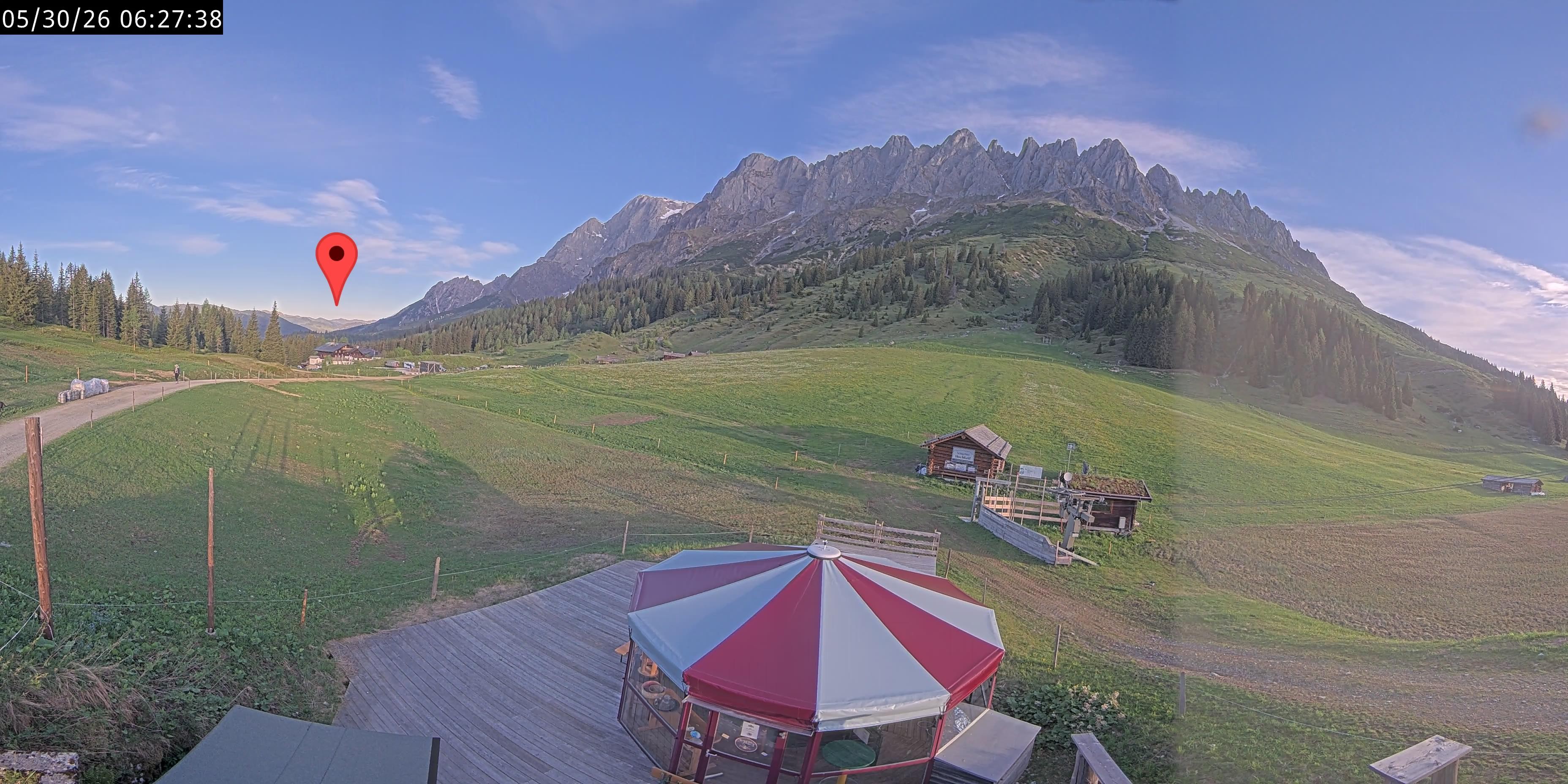 Archiv Foto Webcam Berghotel Arthurhaus am Hochkönig