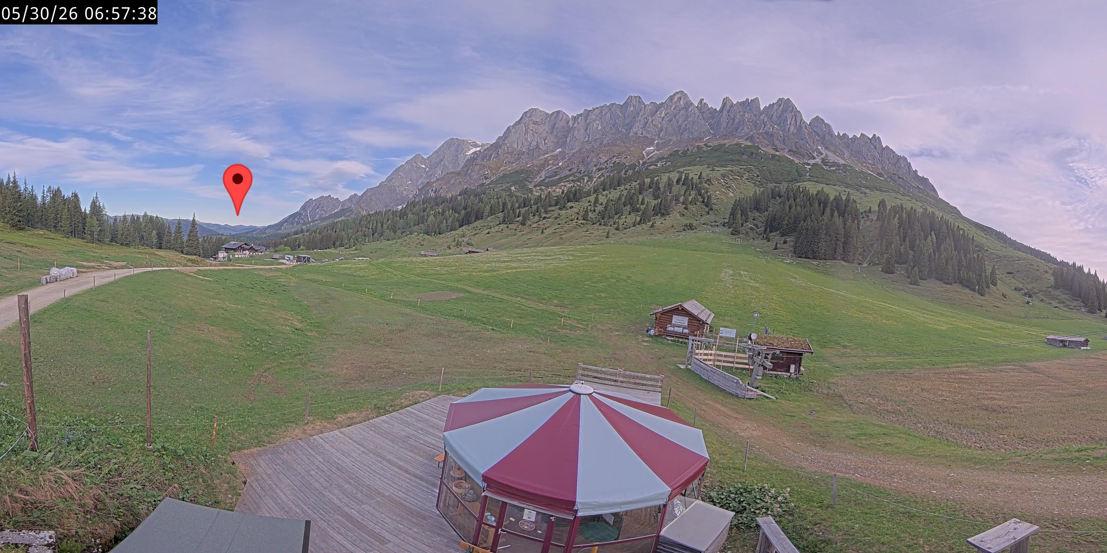 Archiv Foto Webcam Berghotel Arthurhaus am Hochkönig