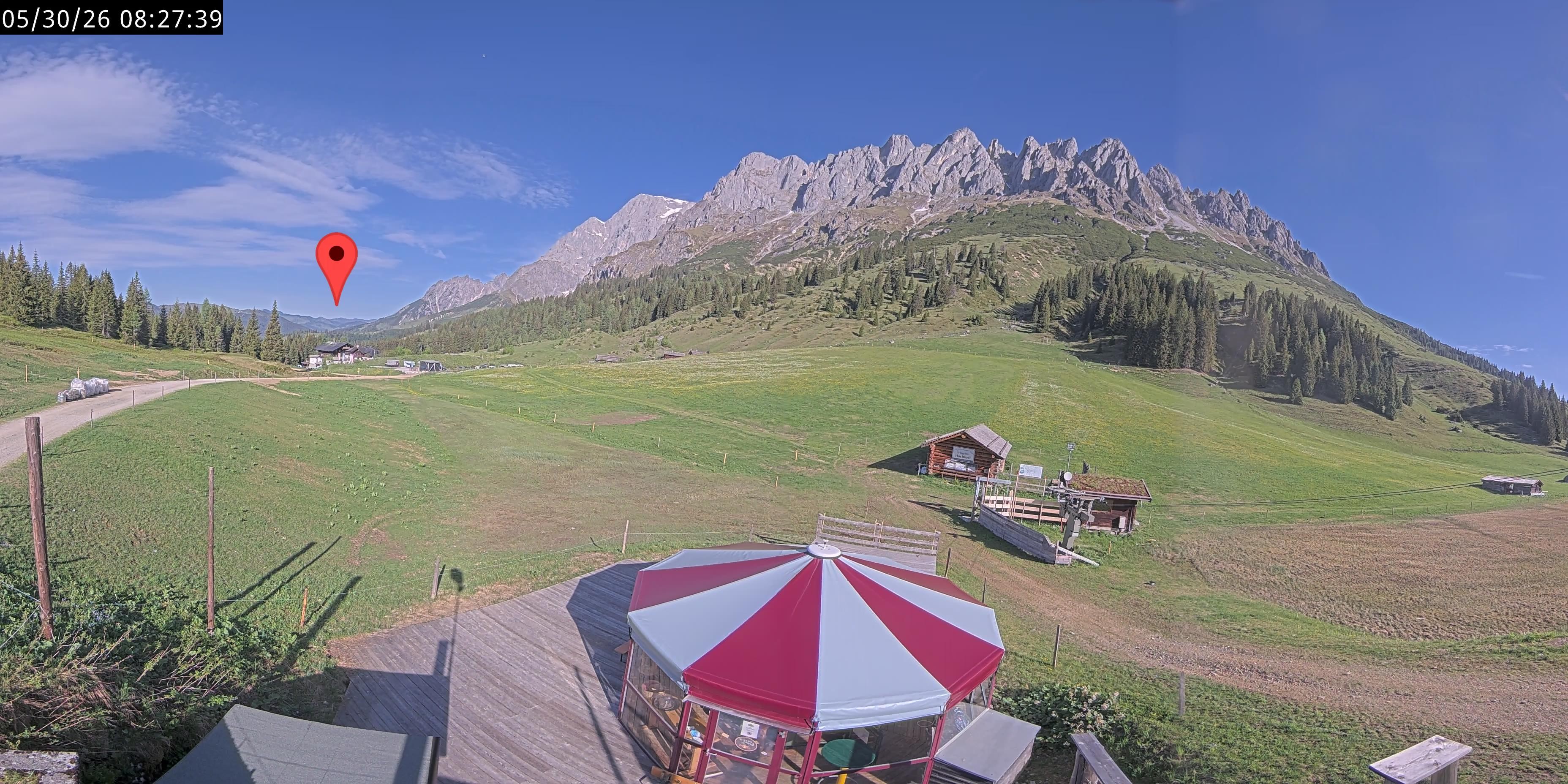 Archiv Foto Webcam Berghotel Arthurhaus am Hochkönig