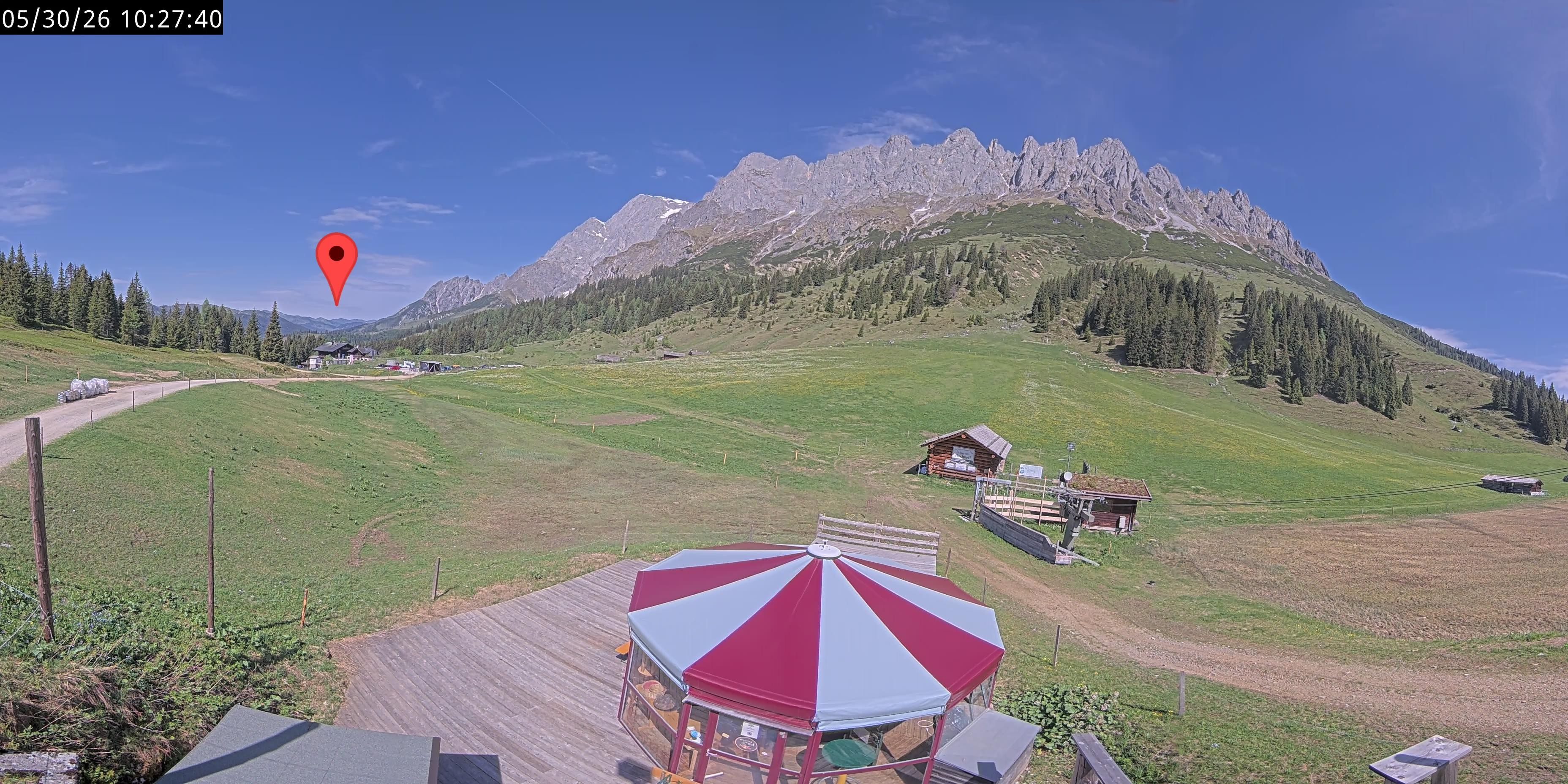 Archiv Foto Webcam Berghotel Arthurhaus am Hochkönig