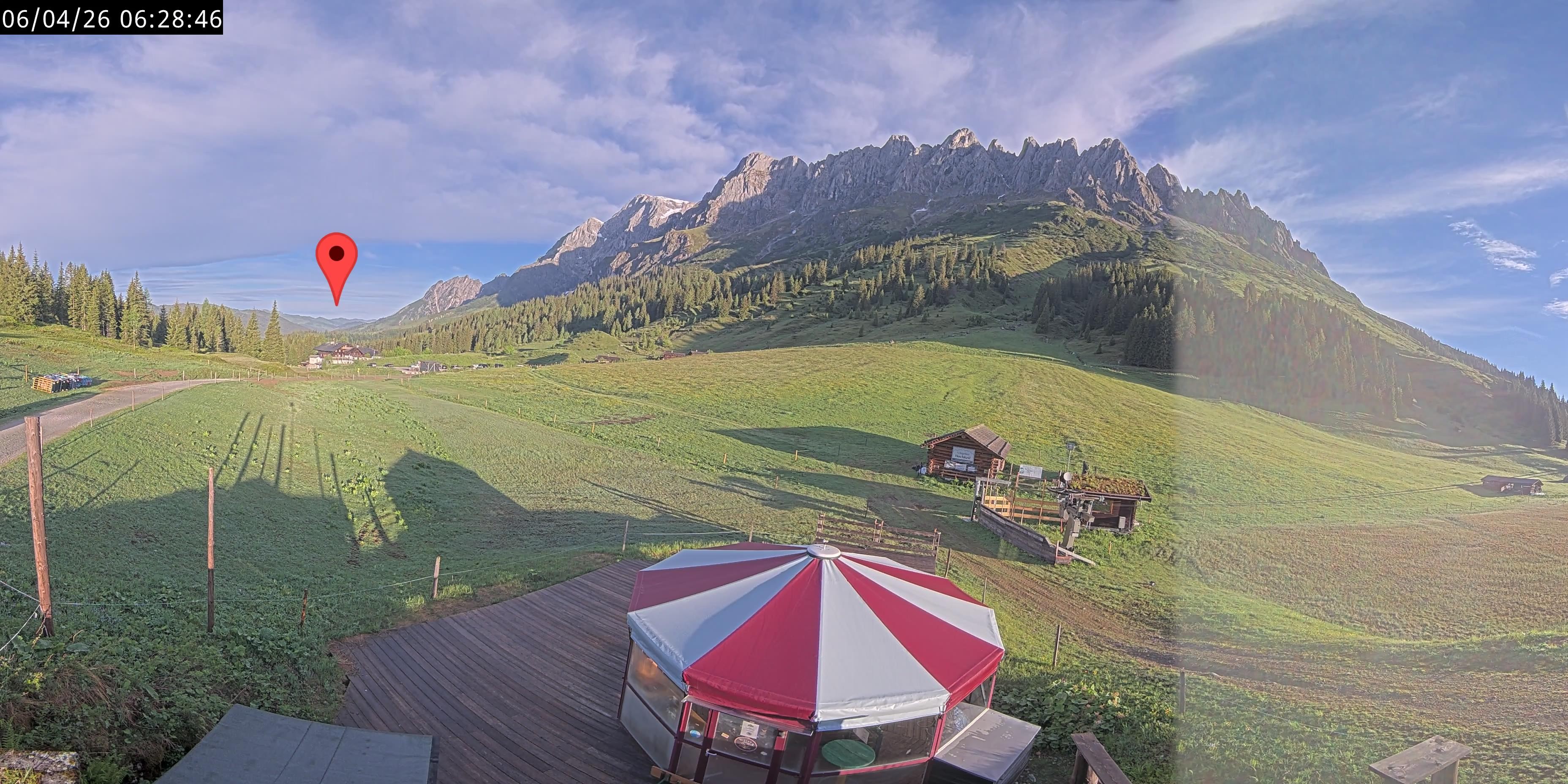 Archiv Foto Webcam Berghotel Arthurhaus am Hochkönig