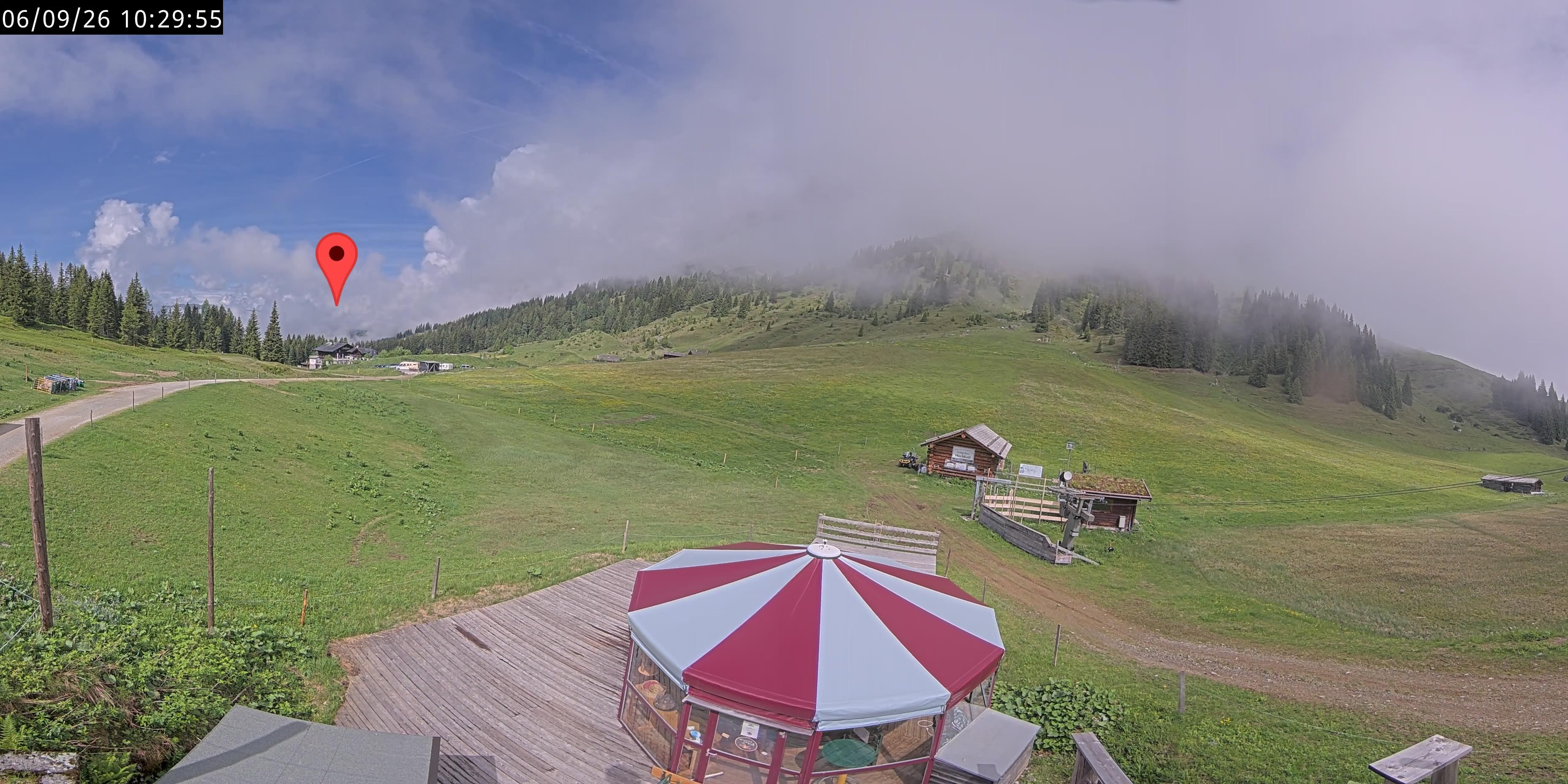 Archiv Foto Webcam Berghotel Arthurhaus am Hochkönig