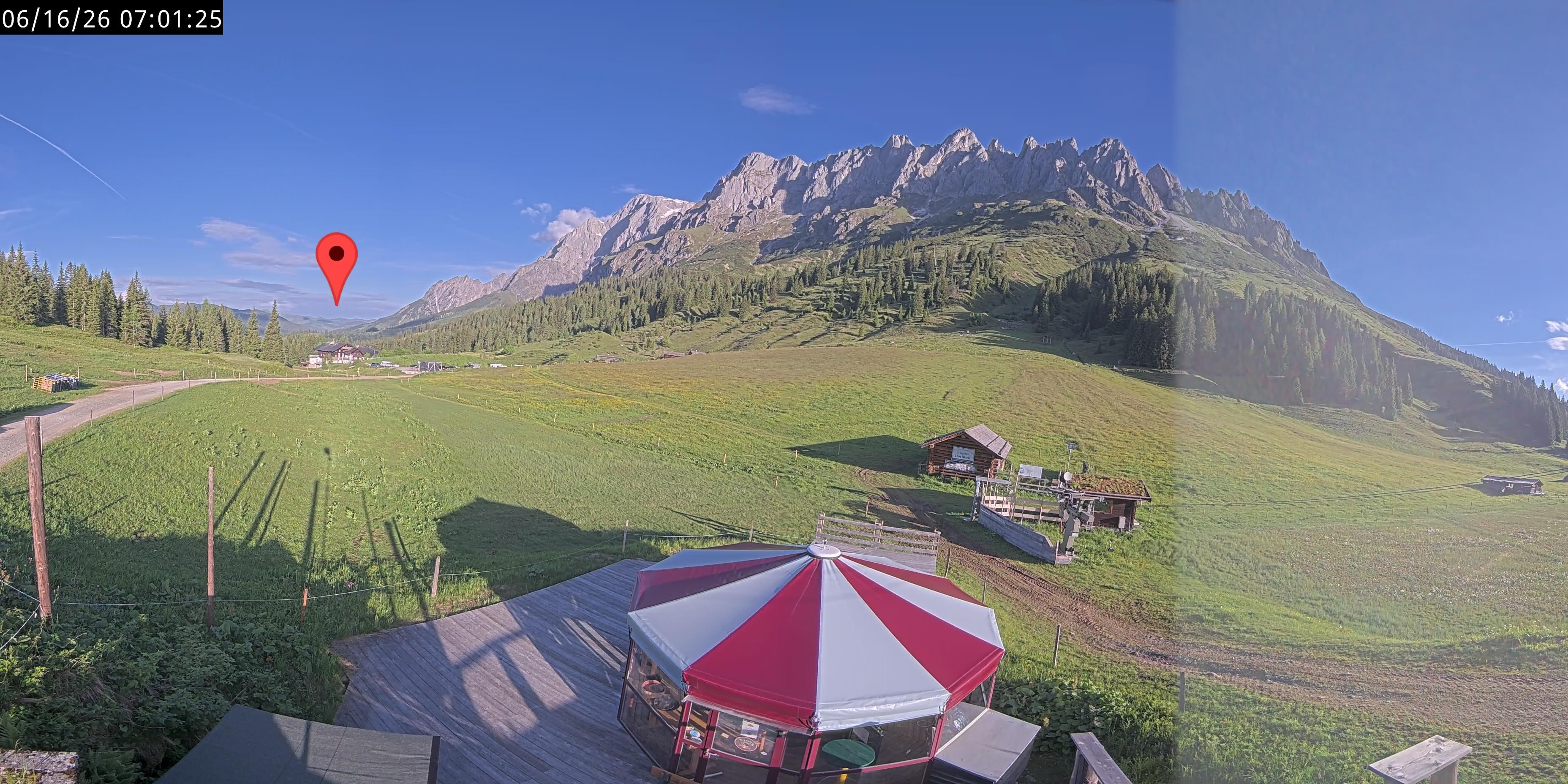 Archiv Foto Webcam Berghotel Arthurhaus am Hochkönig