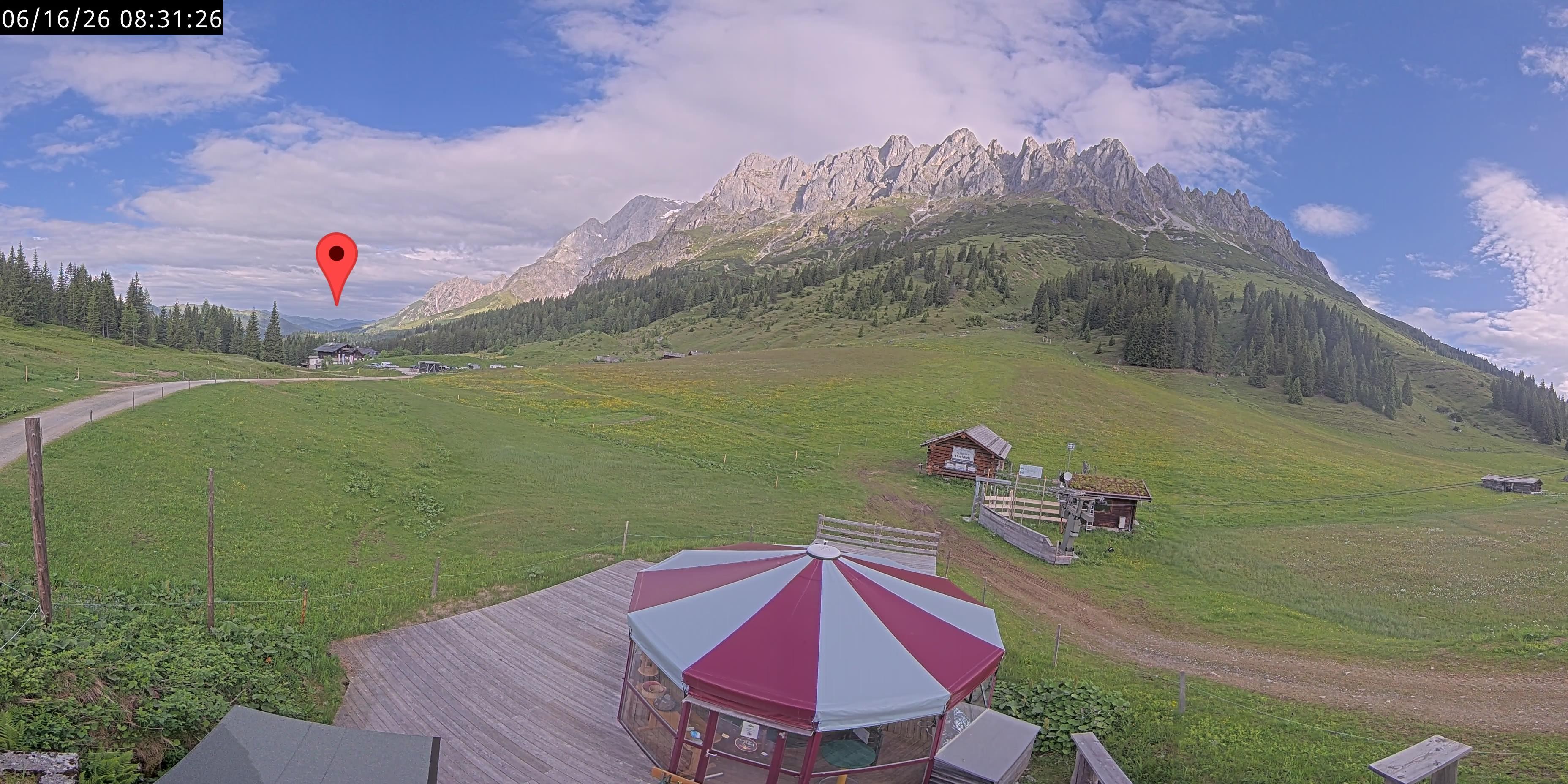 Archiv Foto Webcam Berghotel Arthurhaus am Hochkönig