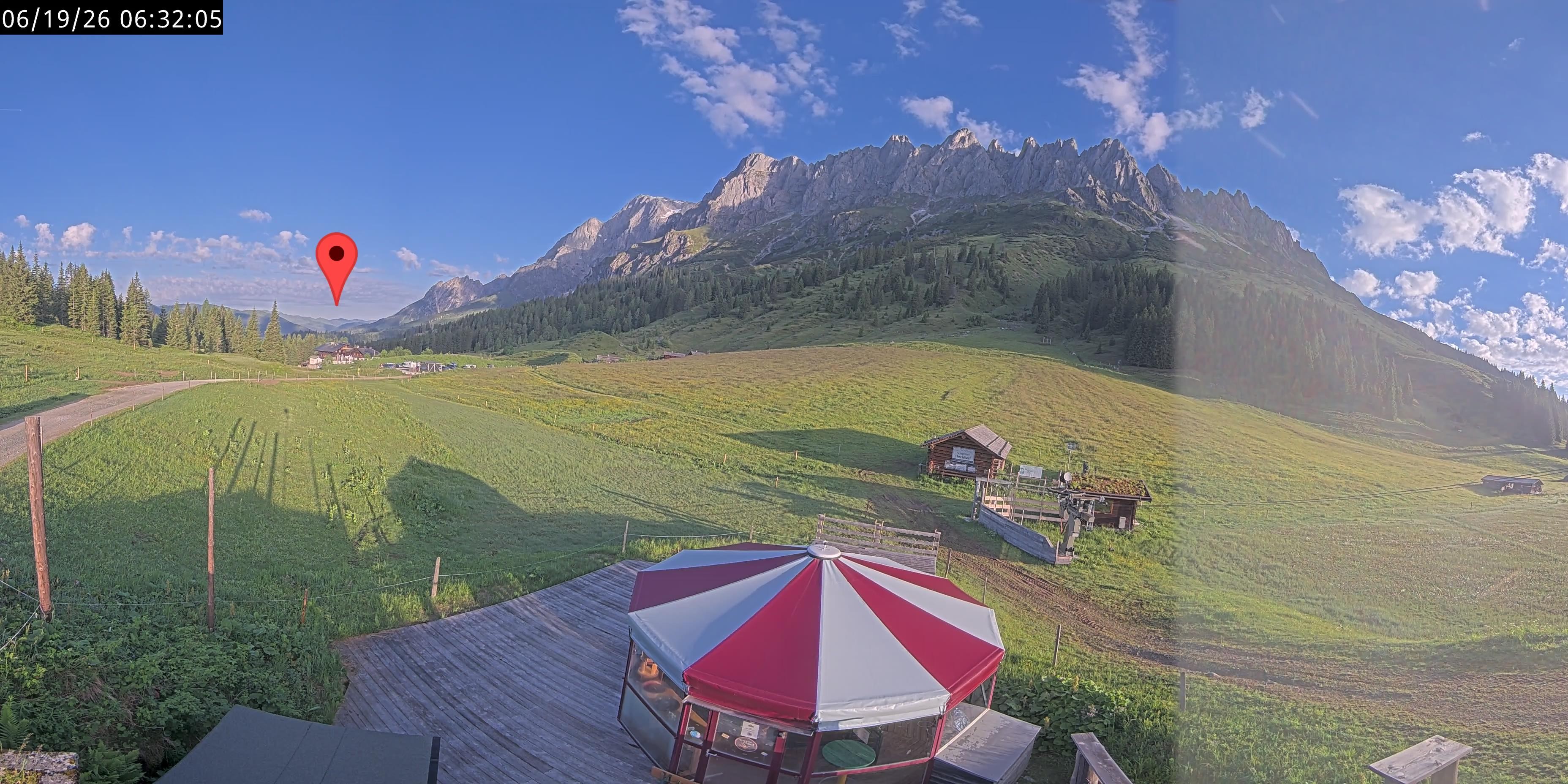 Archiv Foto Webcam Berghotel Arthurhaus am Hochkönig