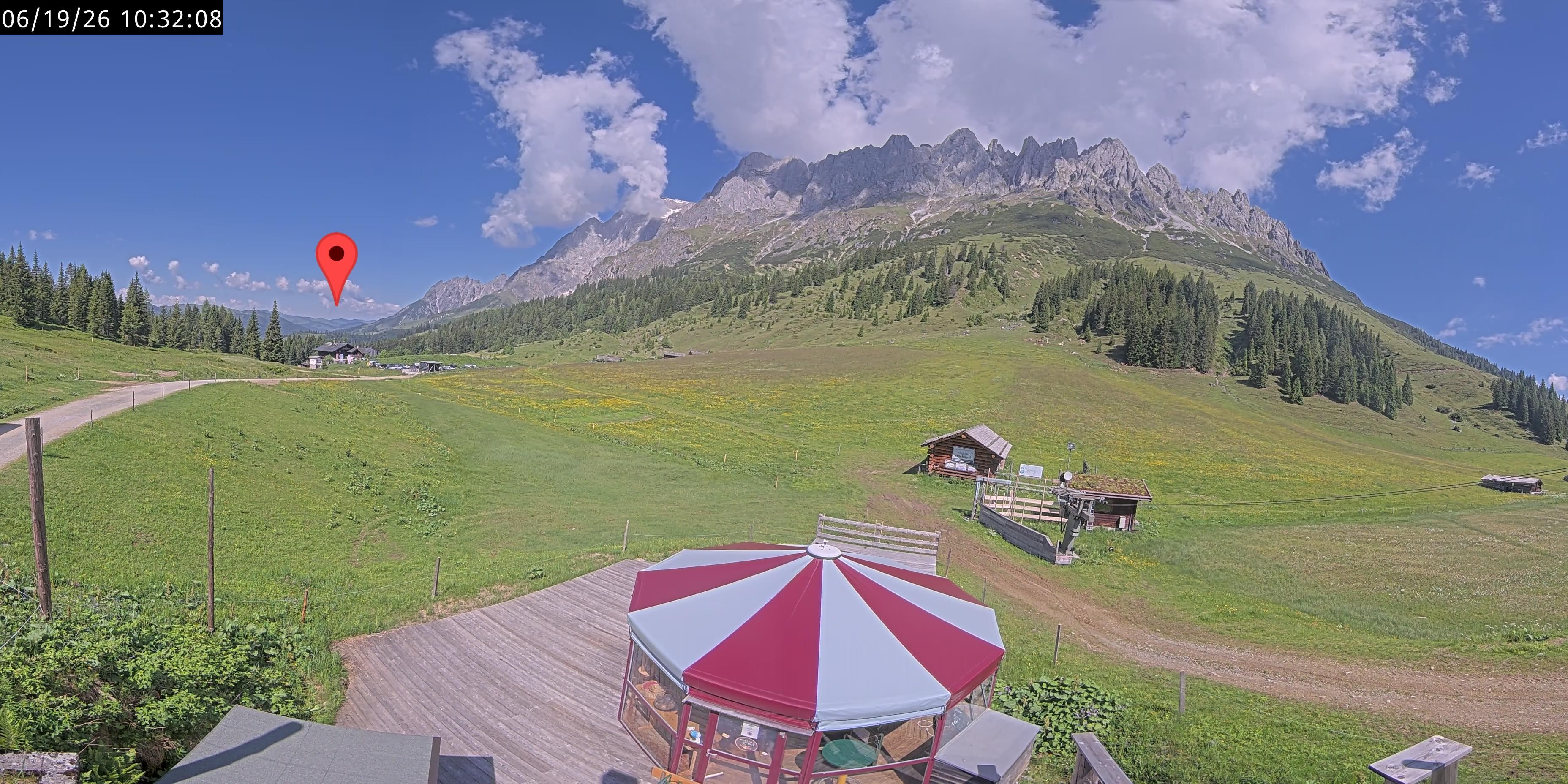 Archiv Foto Webcam Berghotel Arthurhaus am Hochkönig