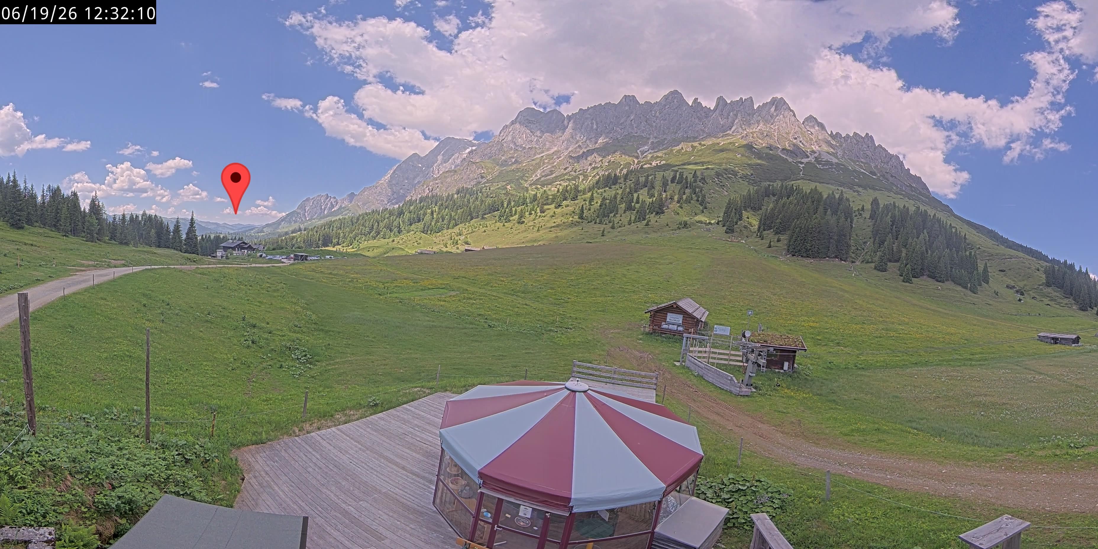 Archiv Foto Webcam Berghotel Arthurhaus am Hochkönig