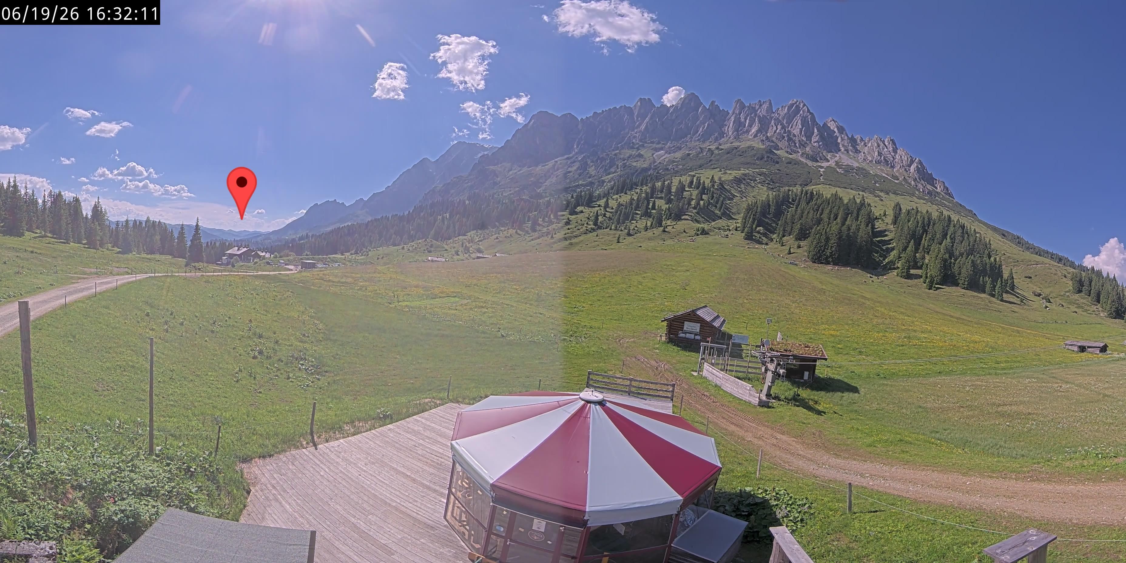 Archiv Foto Webcam Berghotel Arthurhaus am Hochkönig