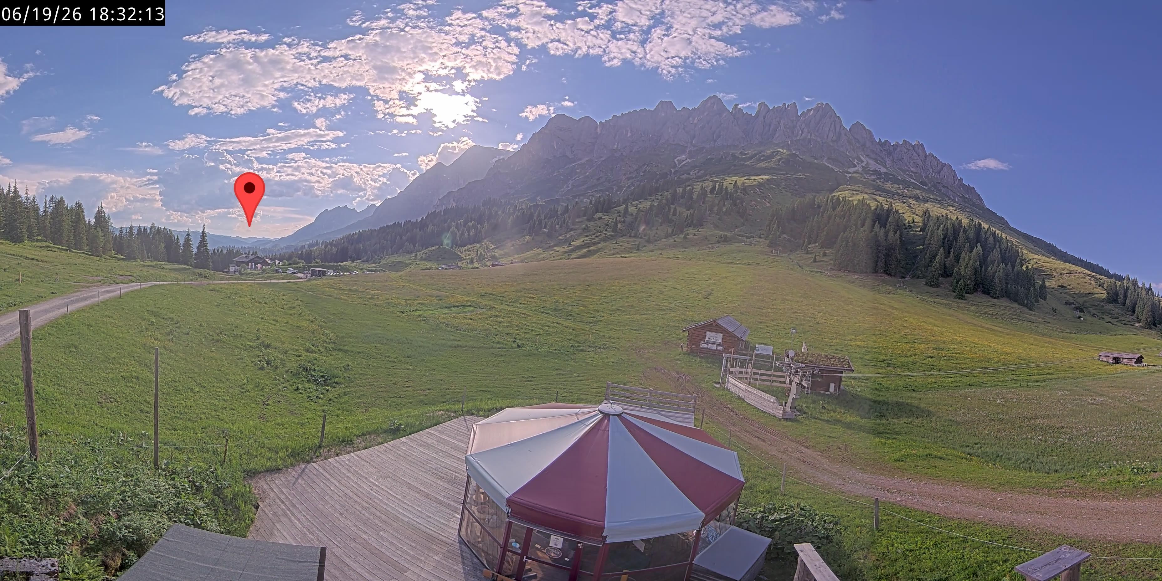 Archiv Foto Webcam Berghotel Arthurhaus am Hochkönig