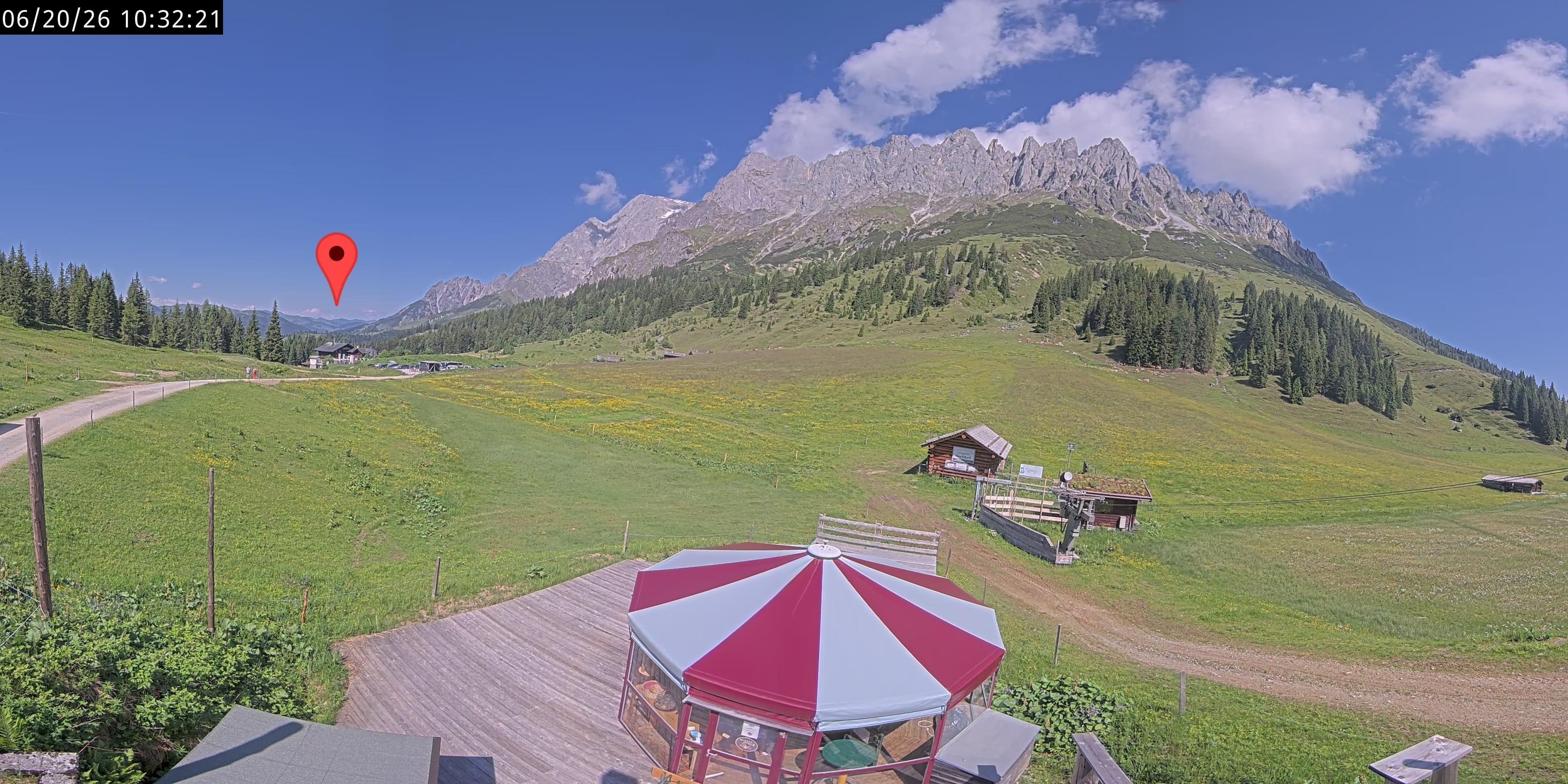 Archiv Foto Webcam Berghotel Arthurhaus am Hochkönig