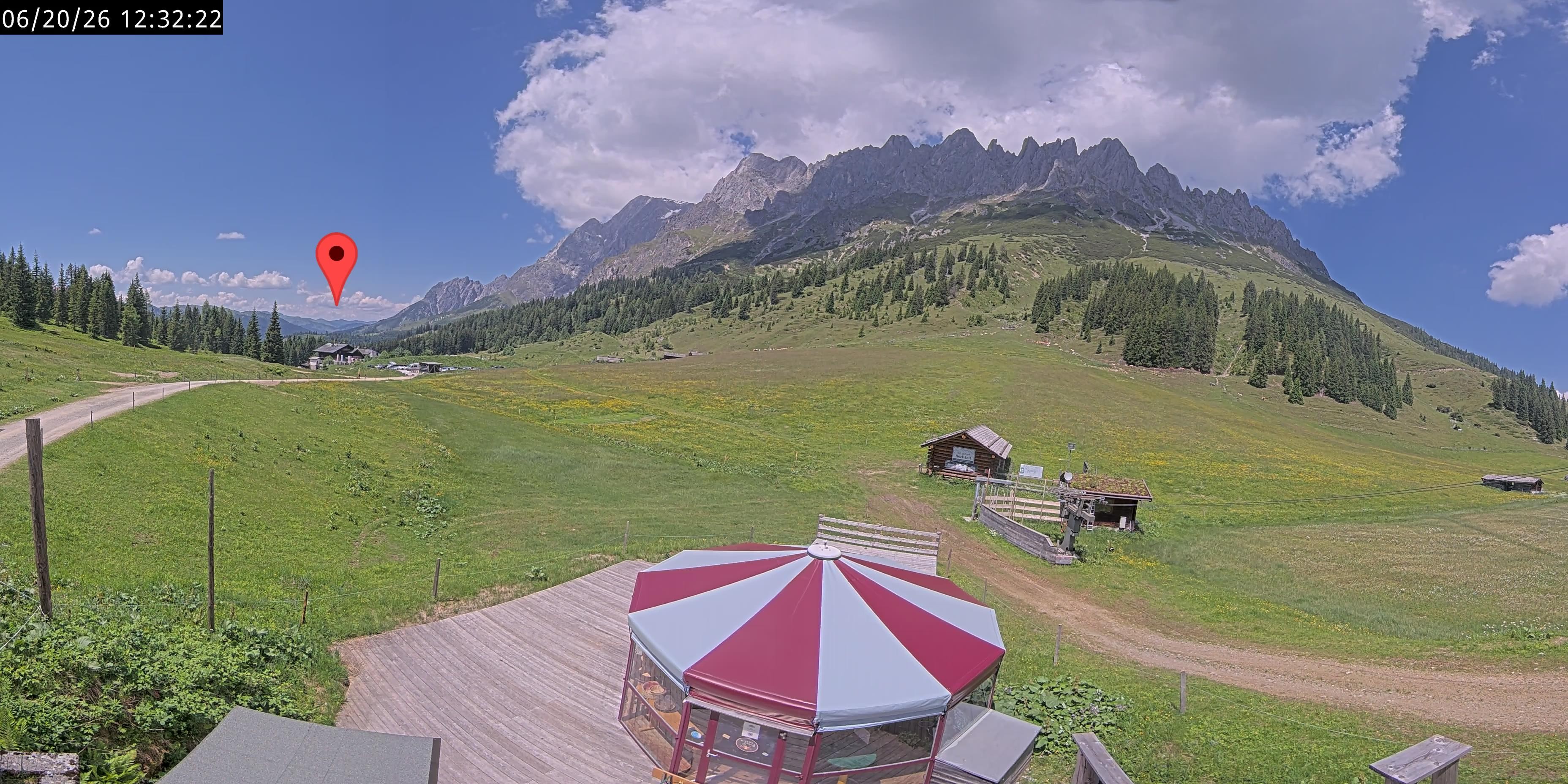 Archiv Foto Webcam Berghotel Arthurhaus am Hochkönig