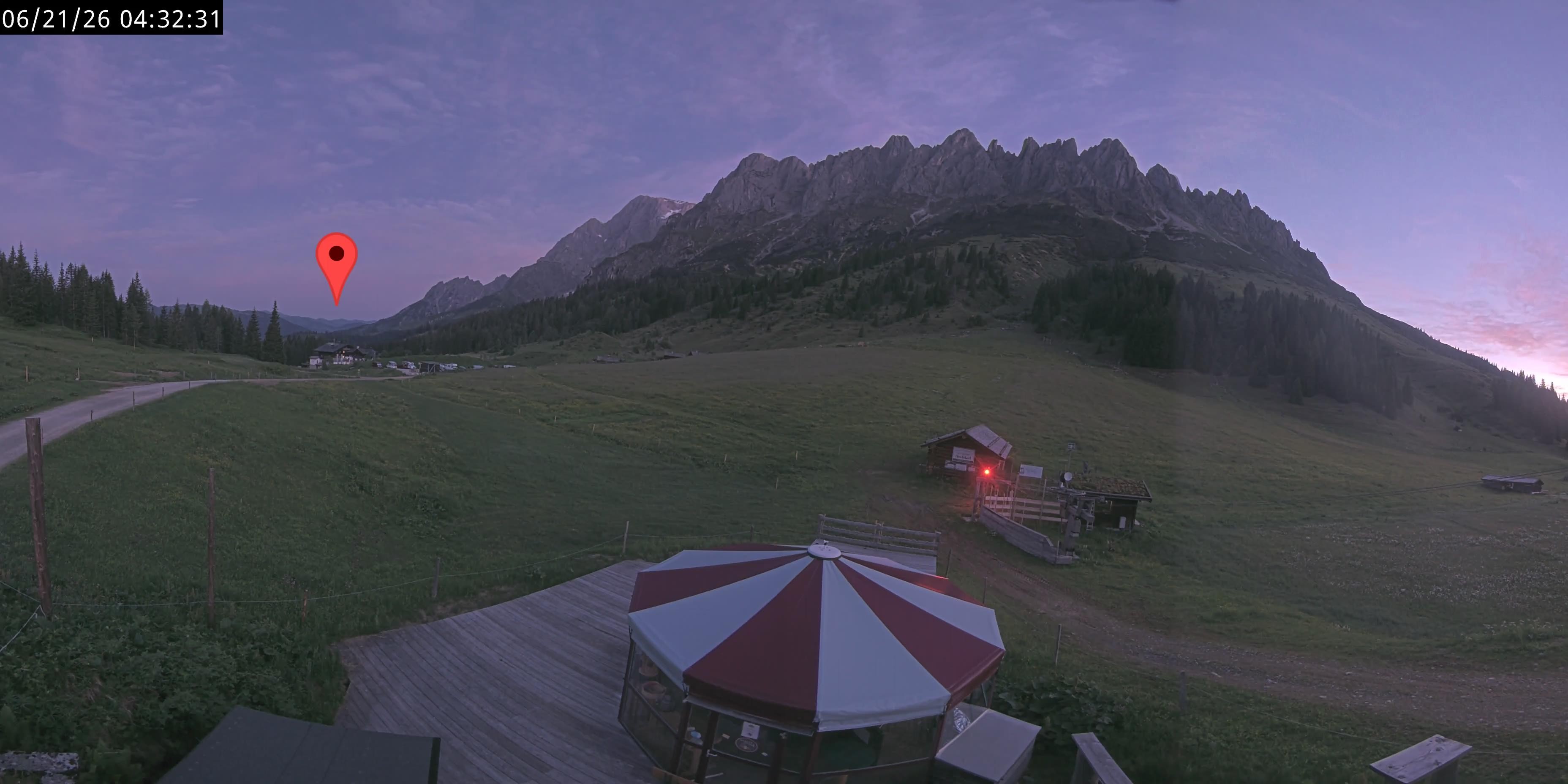 Archiv Foto Webcam Berghotel Arthurhaus am Hochkönig