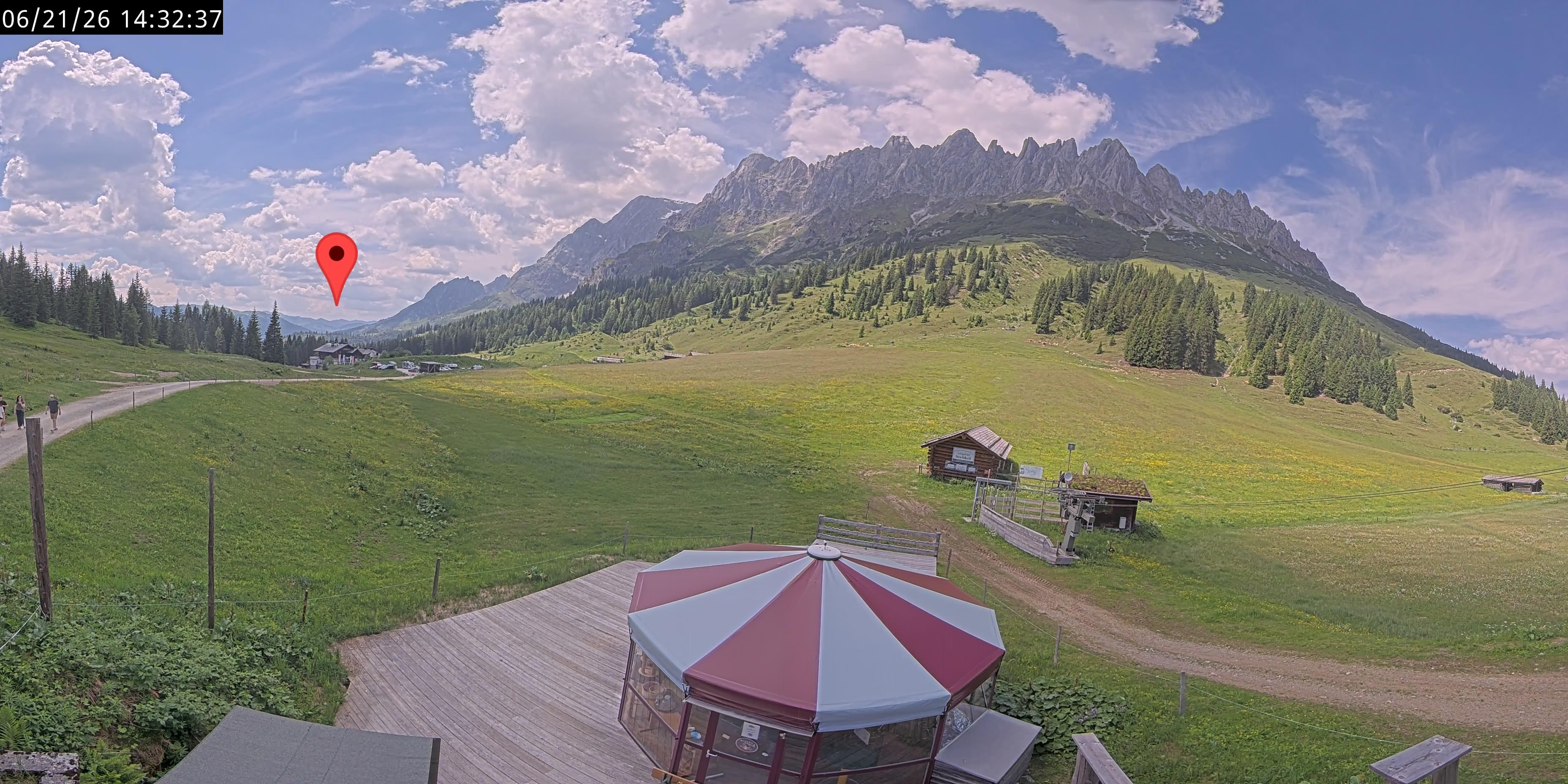 Archiv Foto Webcam Berghotel Arthurhaus am Hochkönig