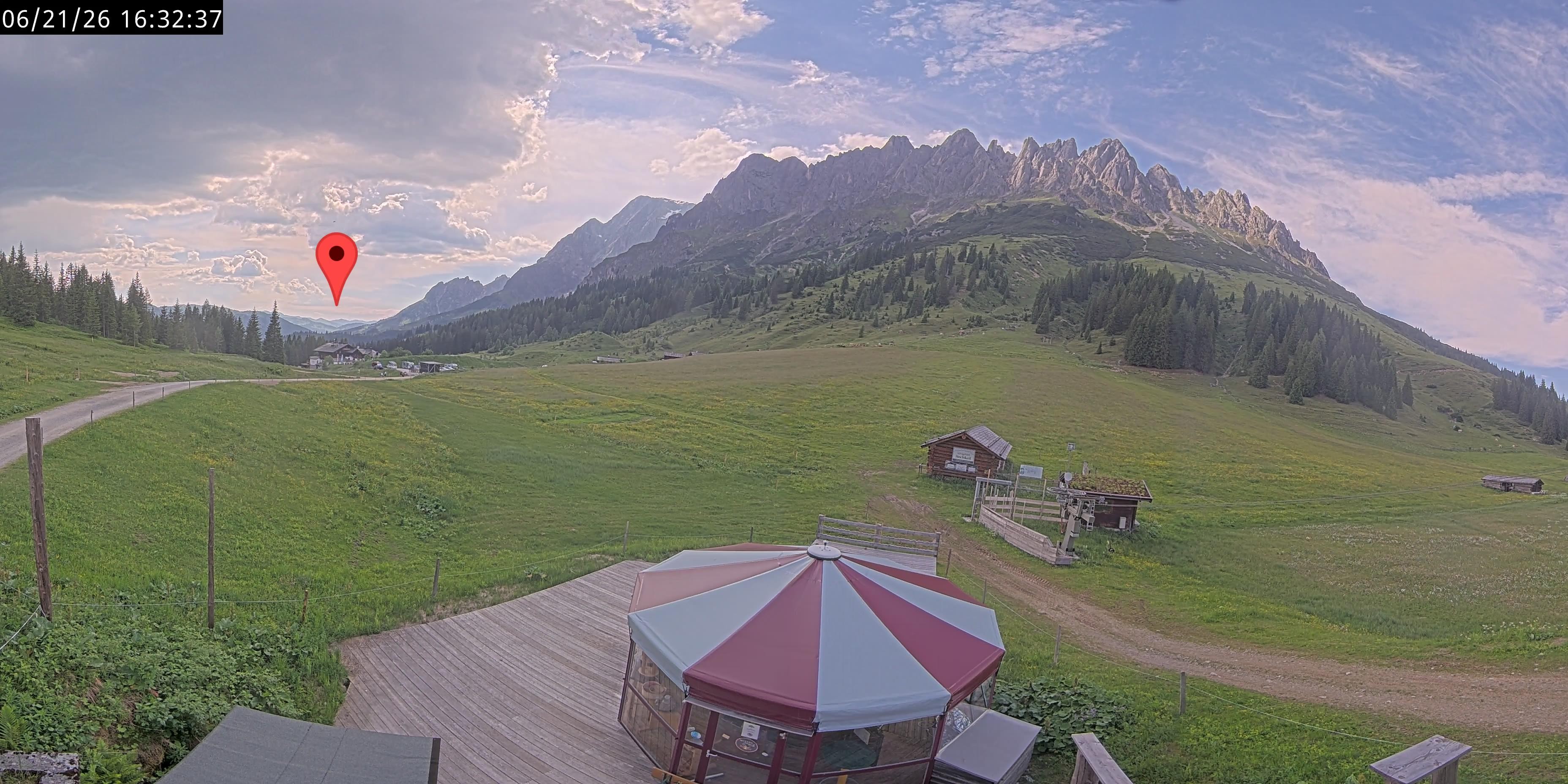 Archiv Foto Webcam Berghotel Arthurhaus am Hochkönig