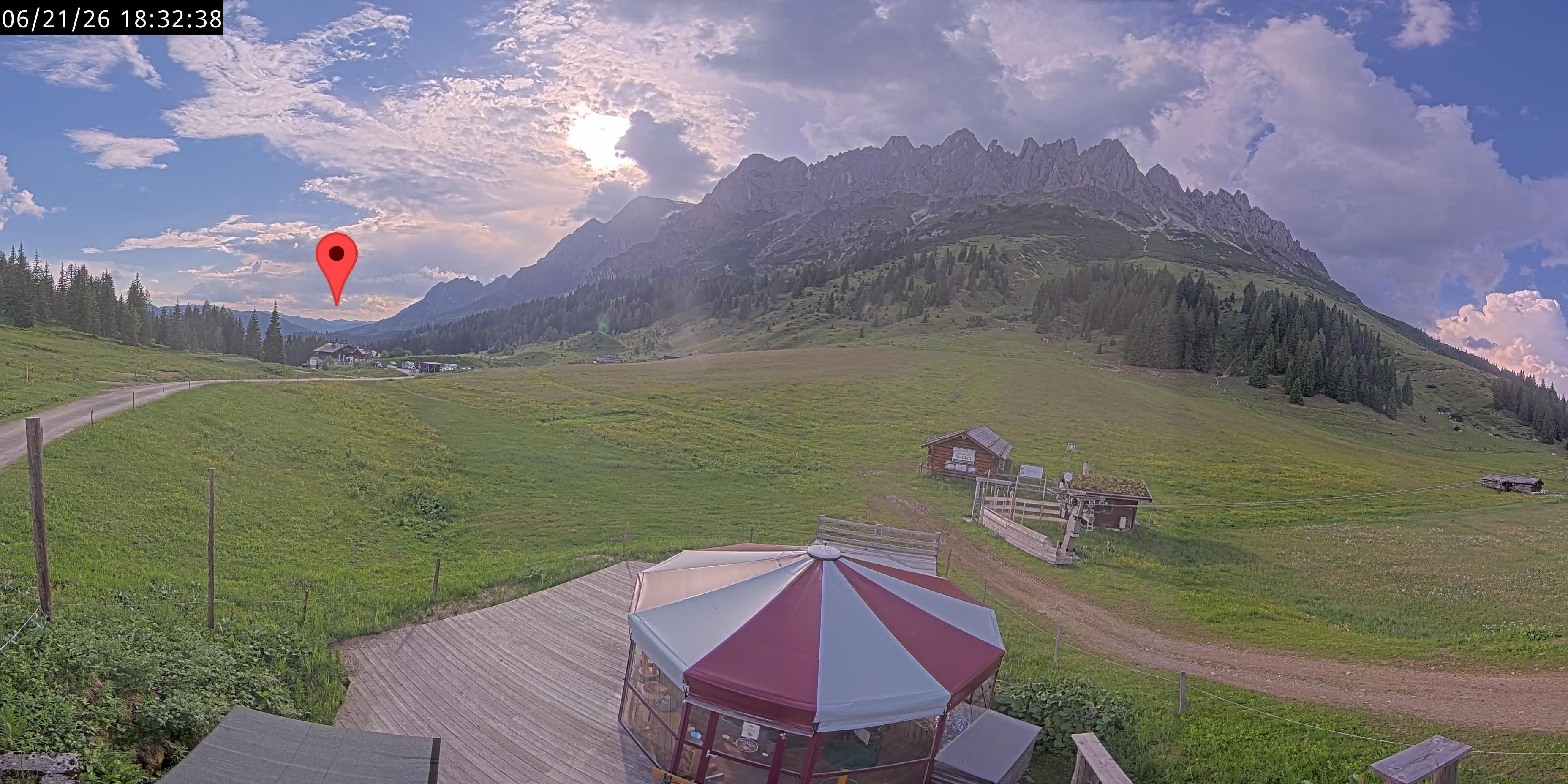 Archiv Foto Webcam Berghotel Arthurhaus am Hochkönig