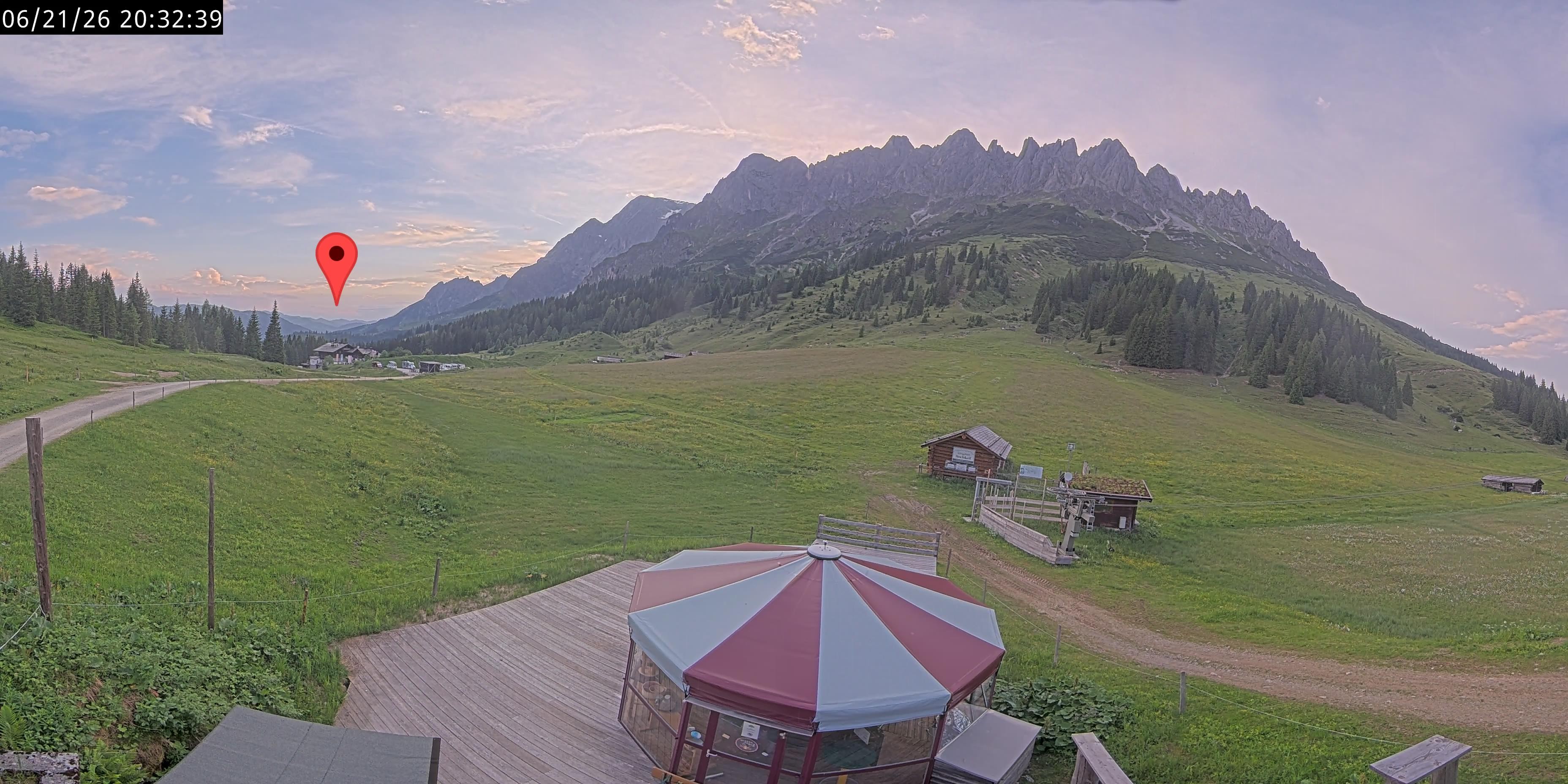 Archiv Foto Webcam Berghotel Arthurhaus am Hochkönig