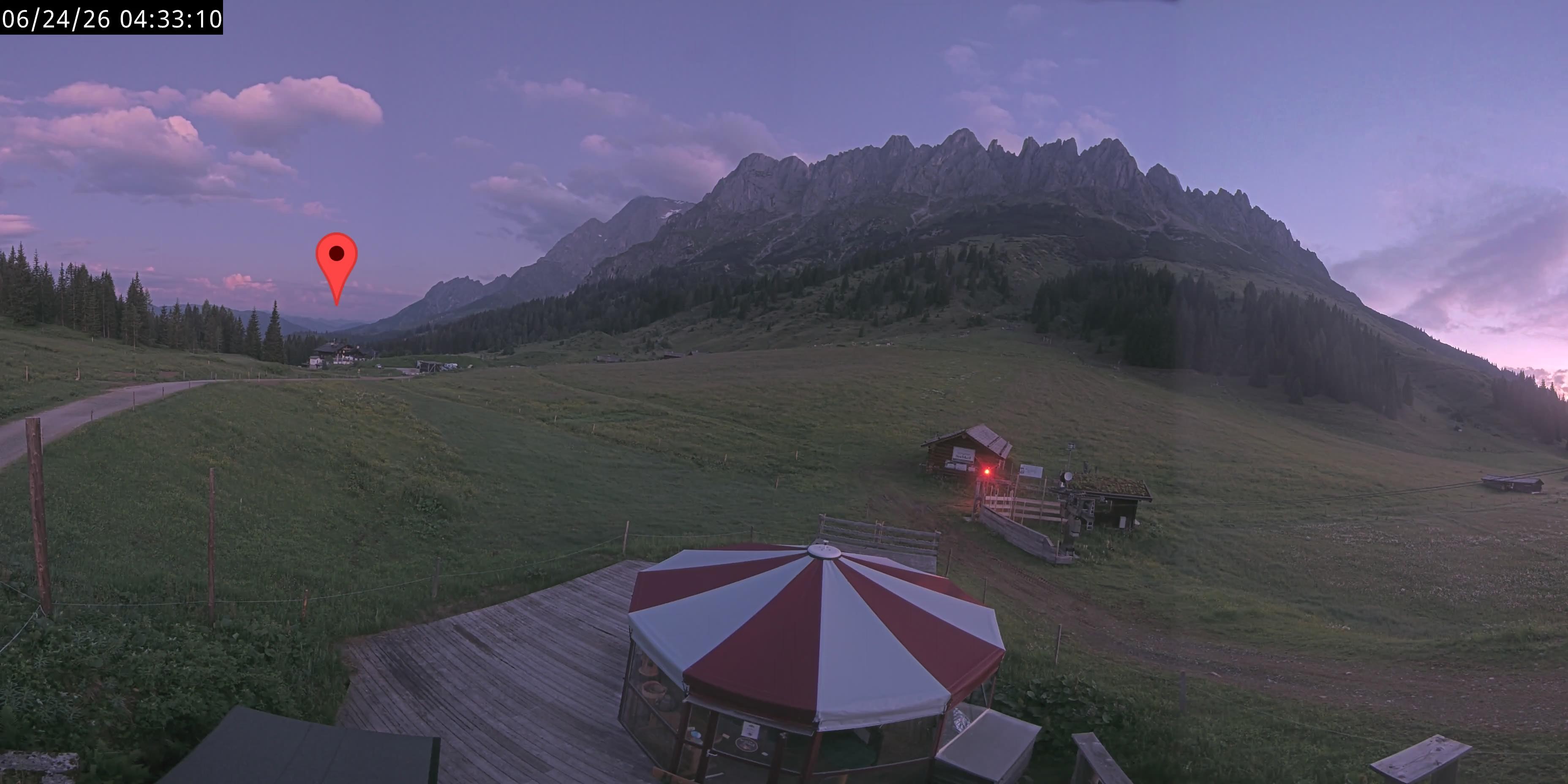 Archiv Foto Webcam Berghotel Arthurhaus am Hochkönig