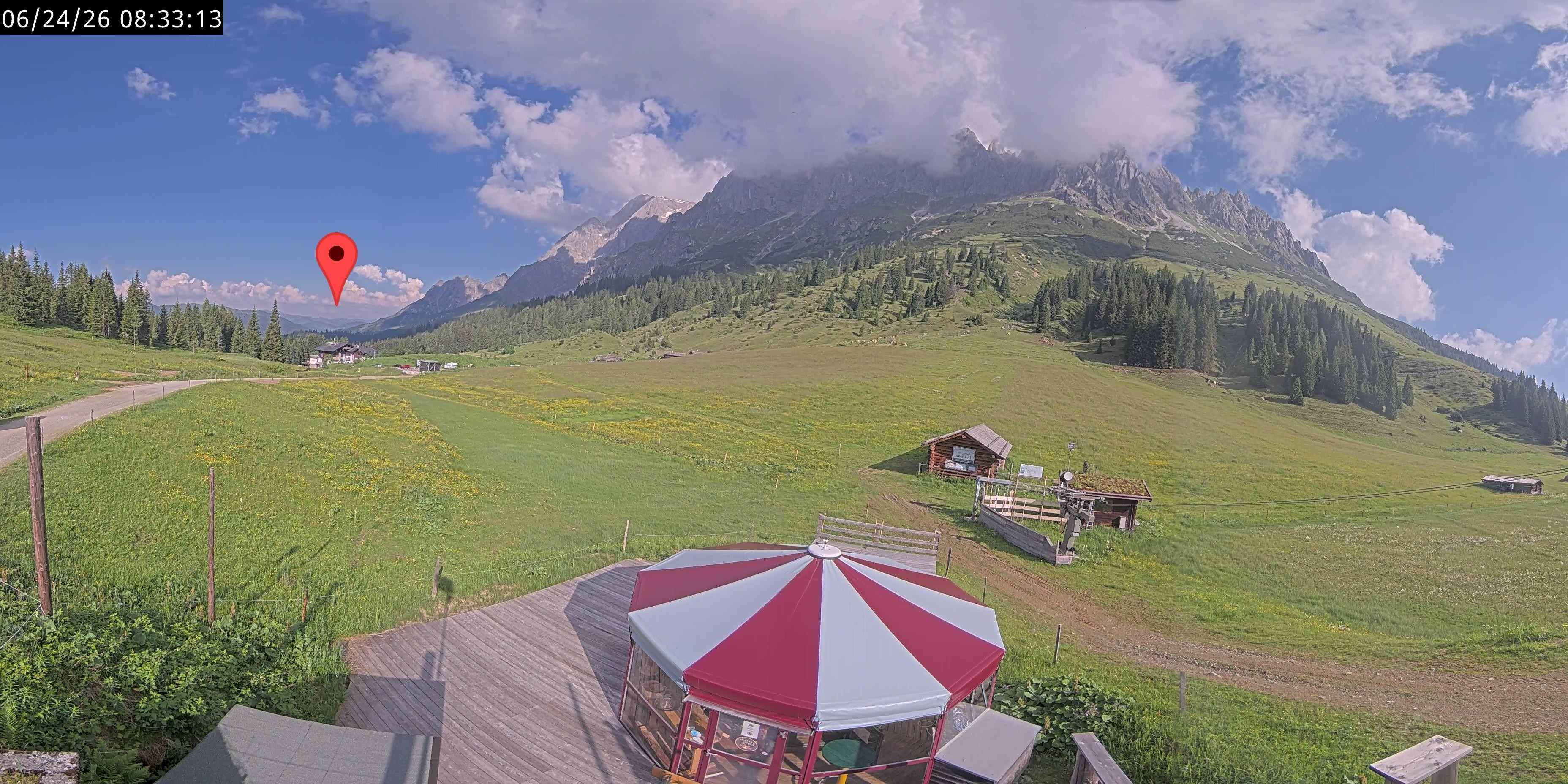Archiv Foto Webcam Berghotel Arthurhaus am Hochkönig