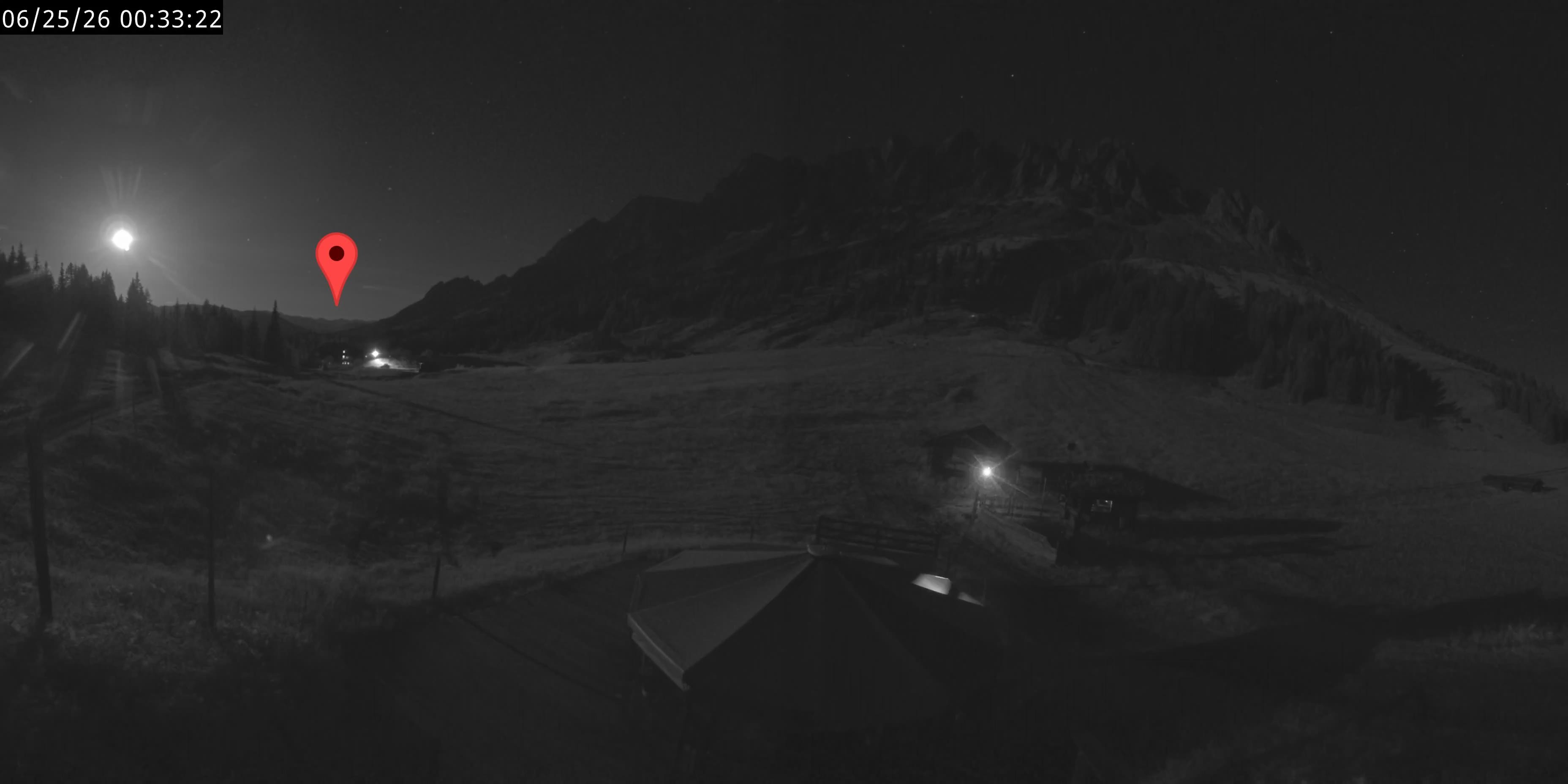 Archived image Webcam Mountain inn Arthurhaus at Hochkönig