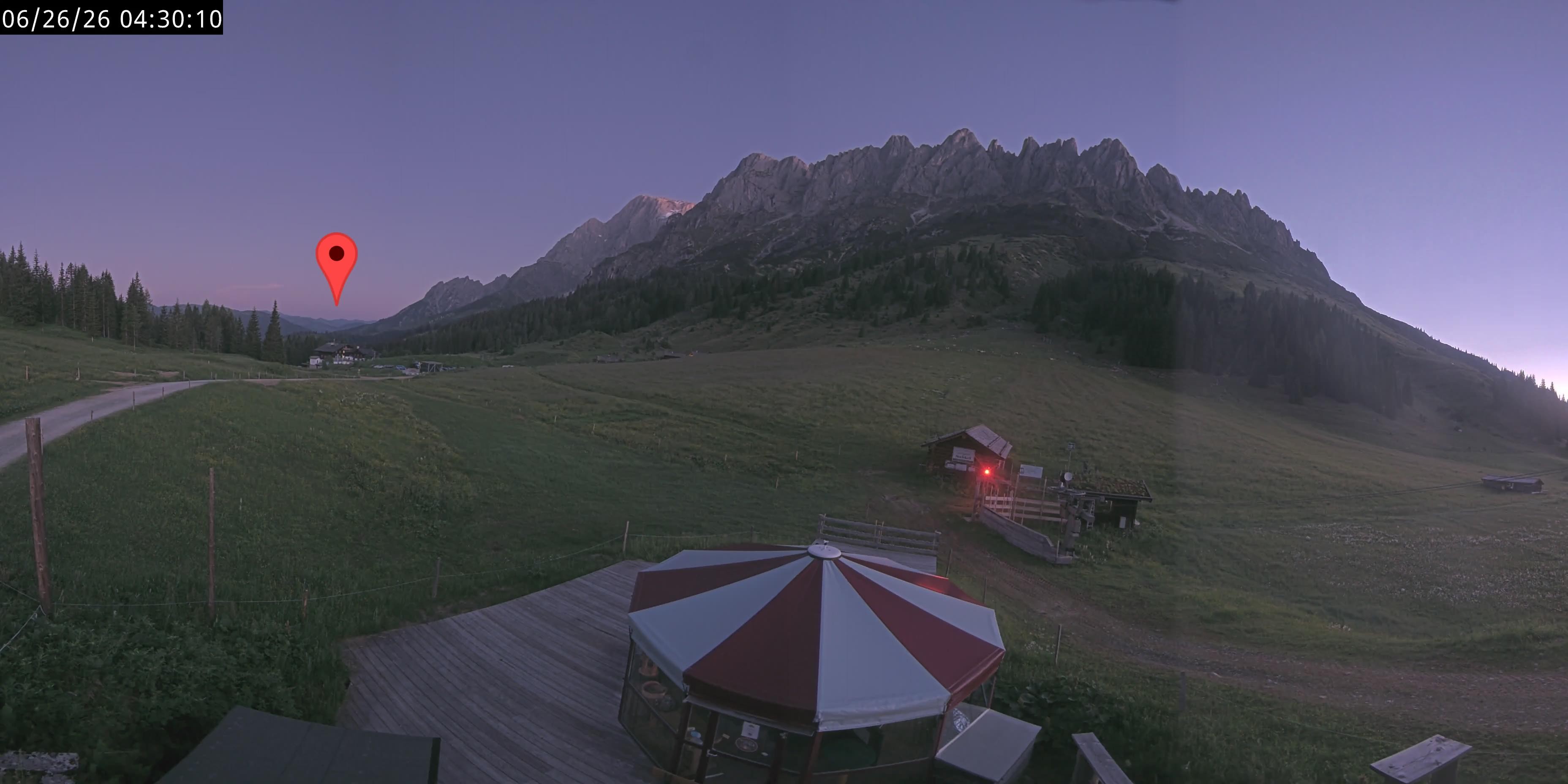 Archiv Foto Webcam Berghotel Arthurhaus am Hochkönig