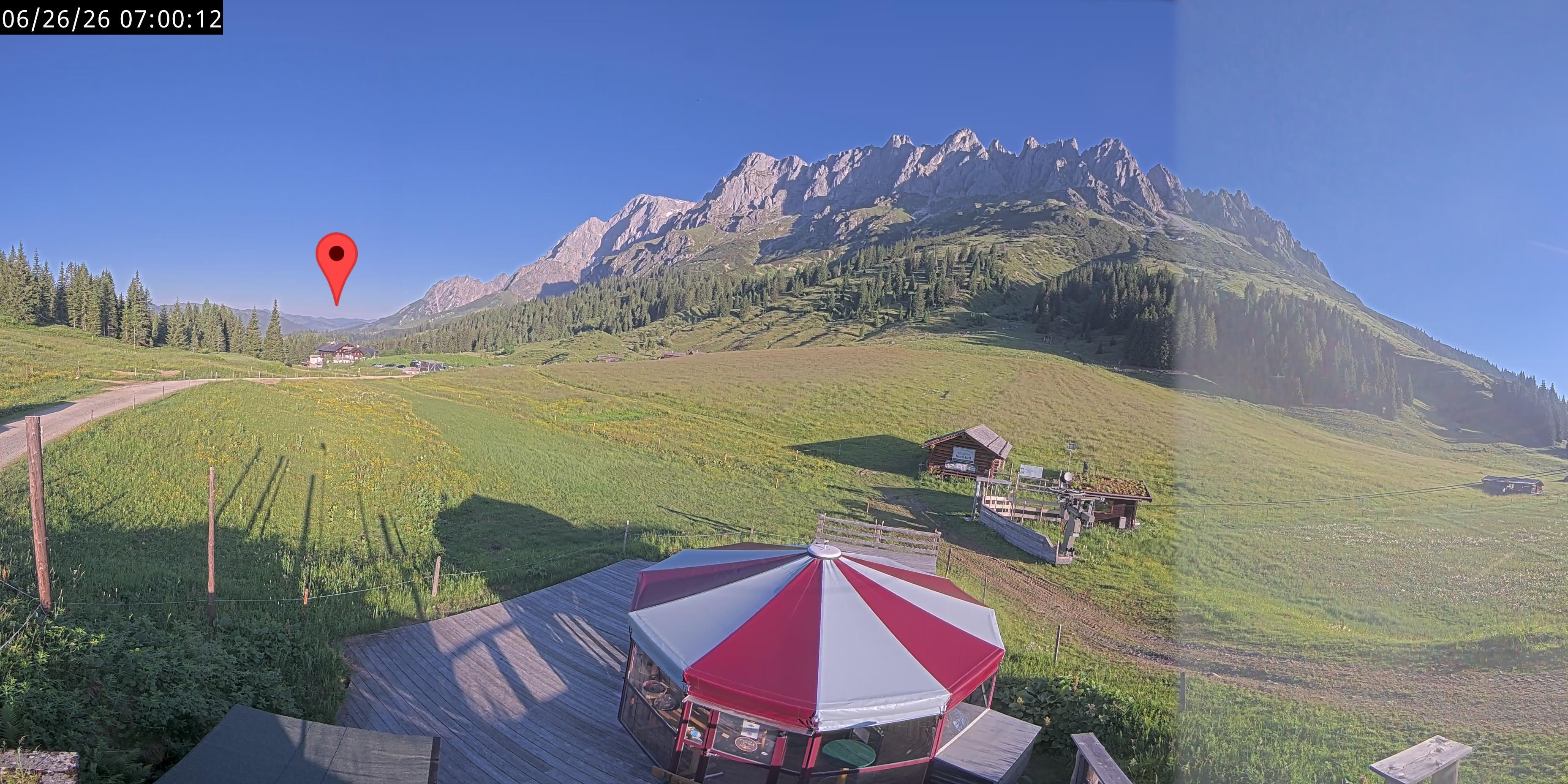 Archiv Foto Webcam Berghotel Arthurhaus am Hochkönig