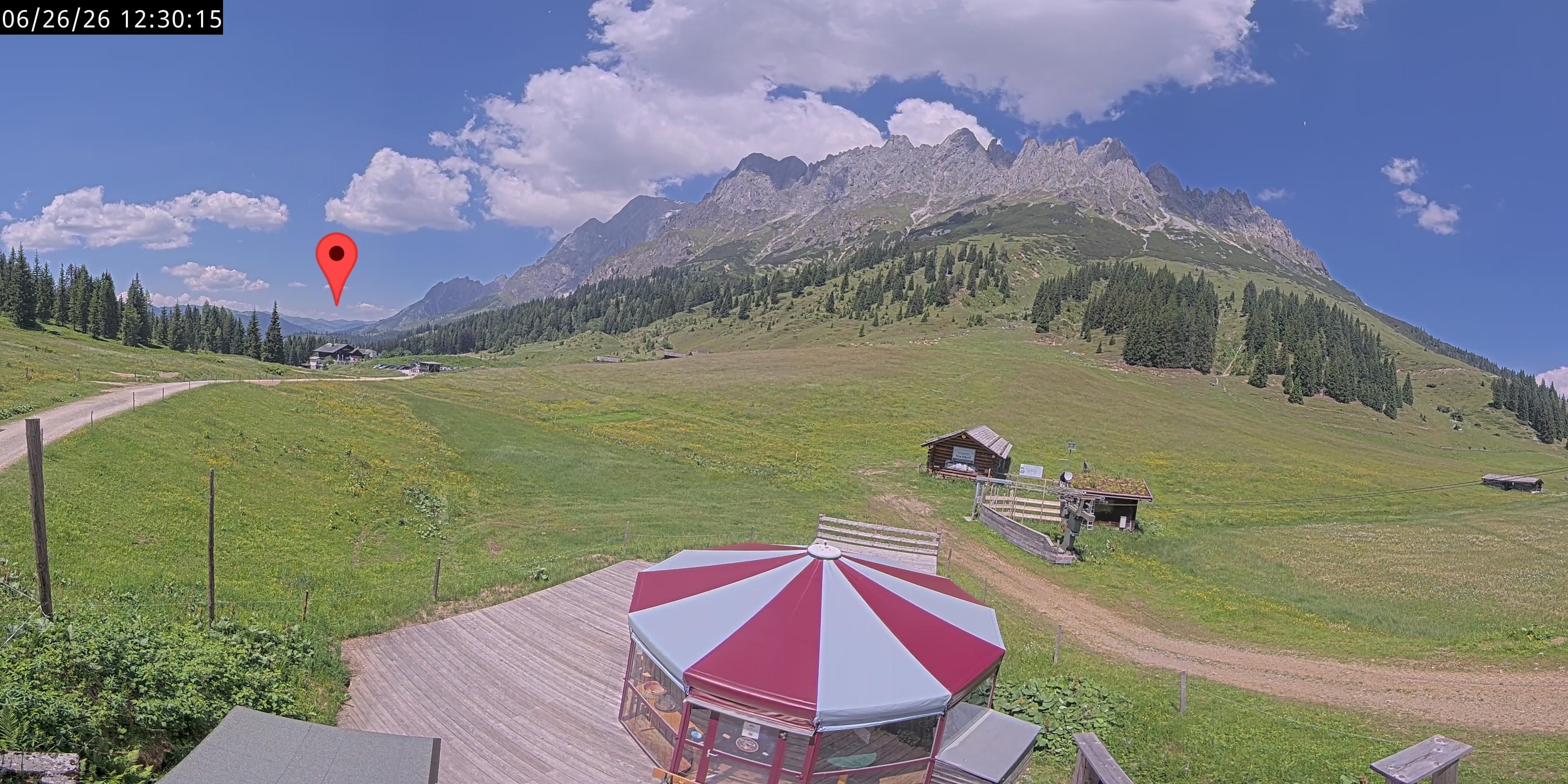 Archiv Foto Webcam Berghotel Arthurhaus am Hochkönig