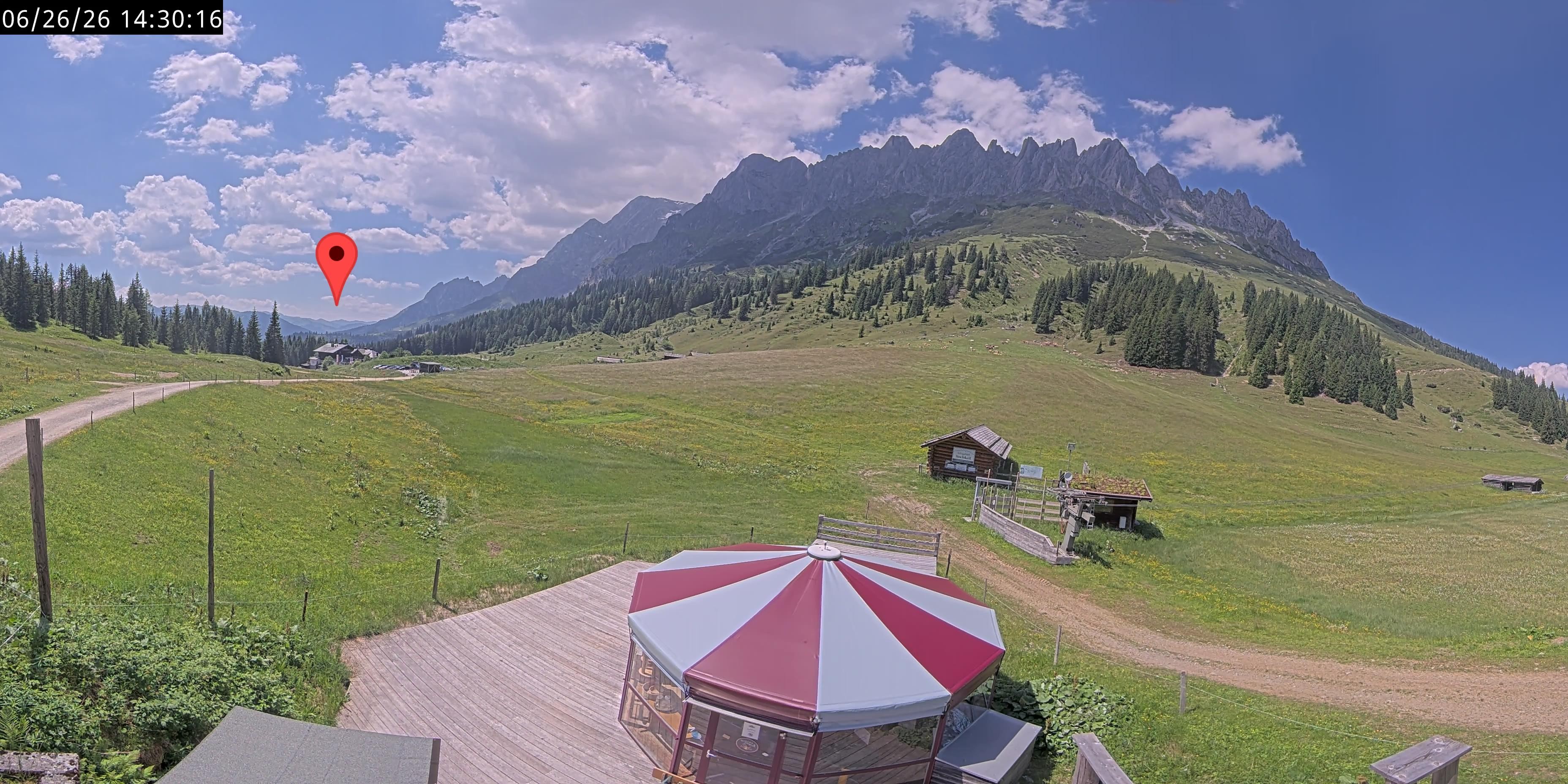 Archiv Foto Webcam Berghotel Arthurhaus am Hochkönig