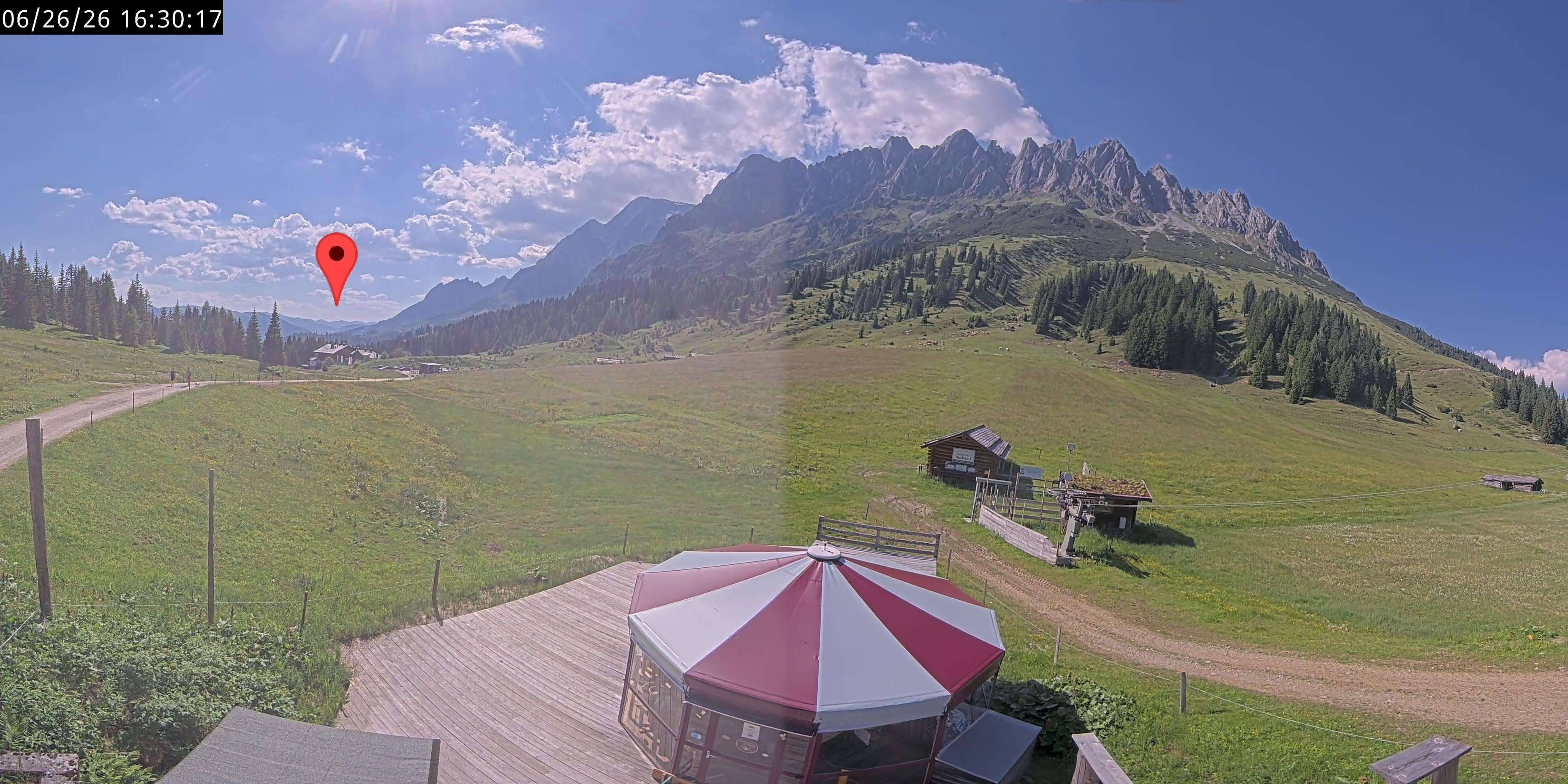 Archiv Foto Webcam Berghotel Arthurhaus am Hochkönig
