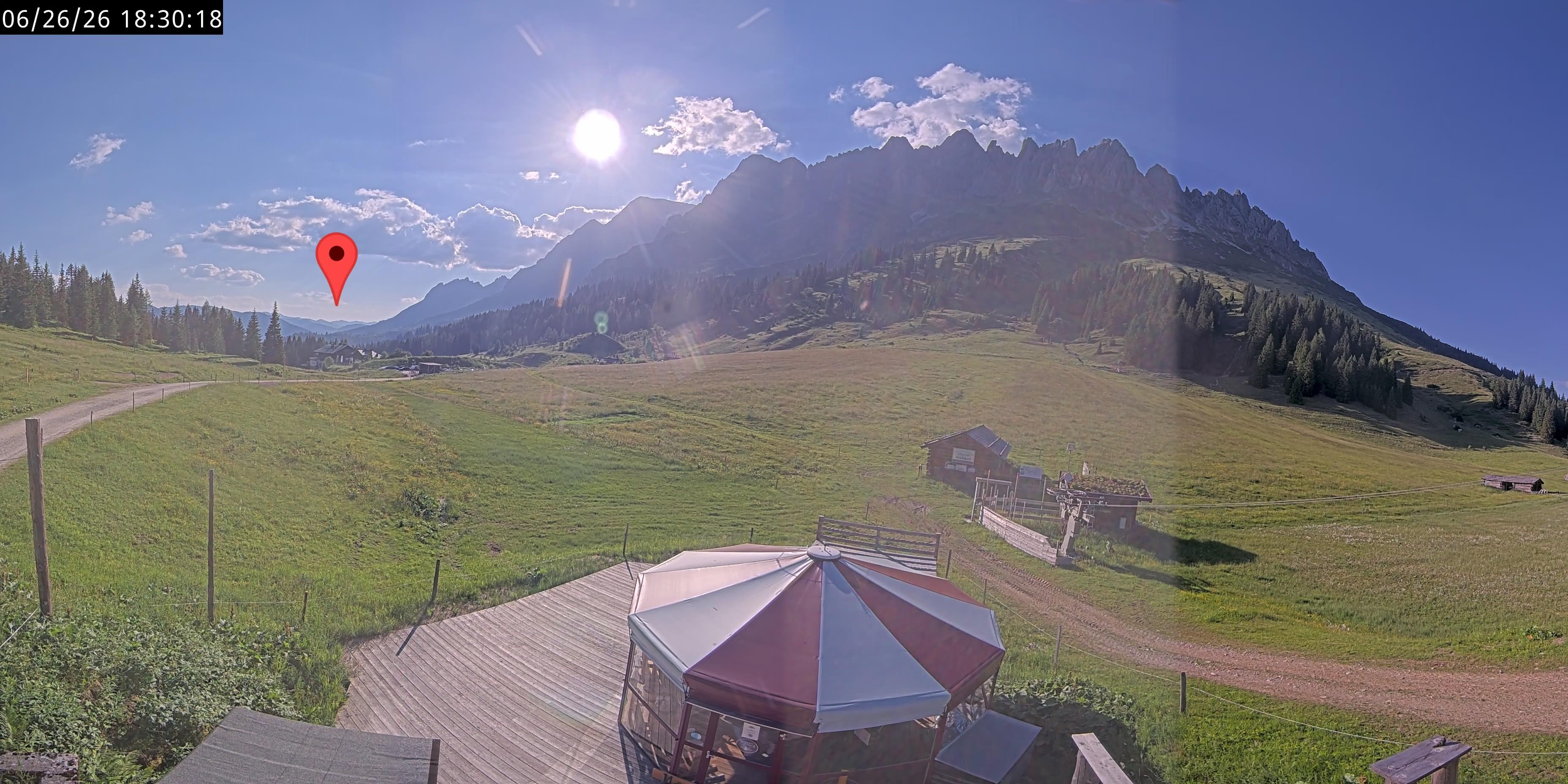 Archiv Foto Webcam Berghotel Arthurhaus am Hochkönig