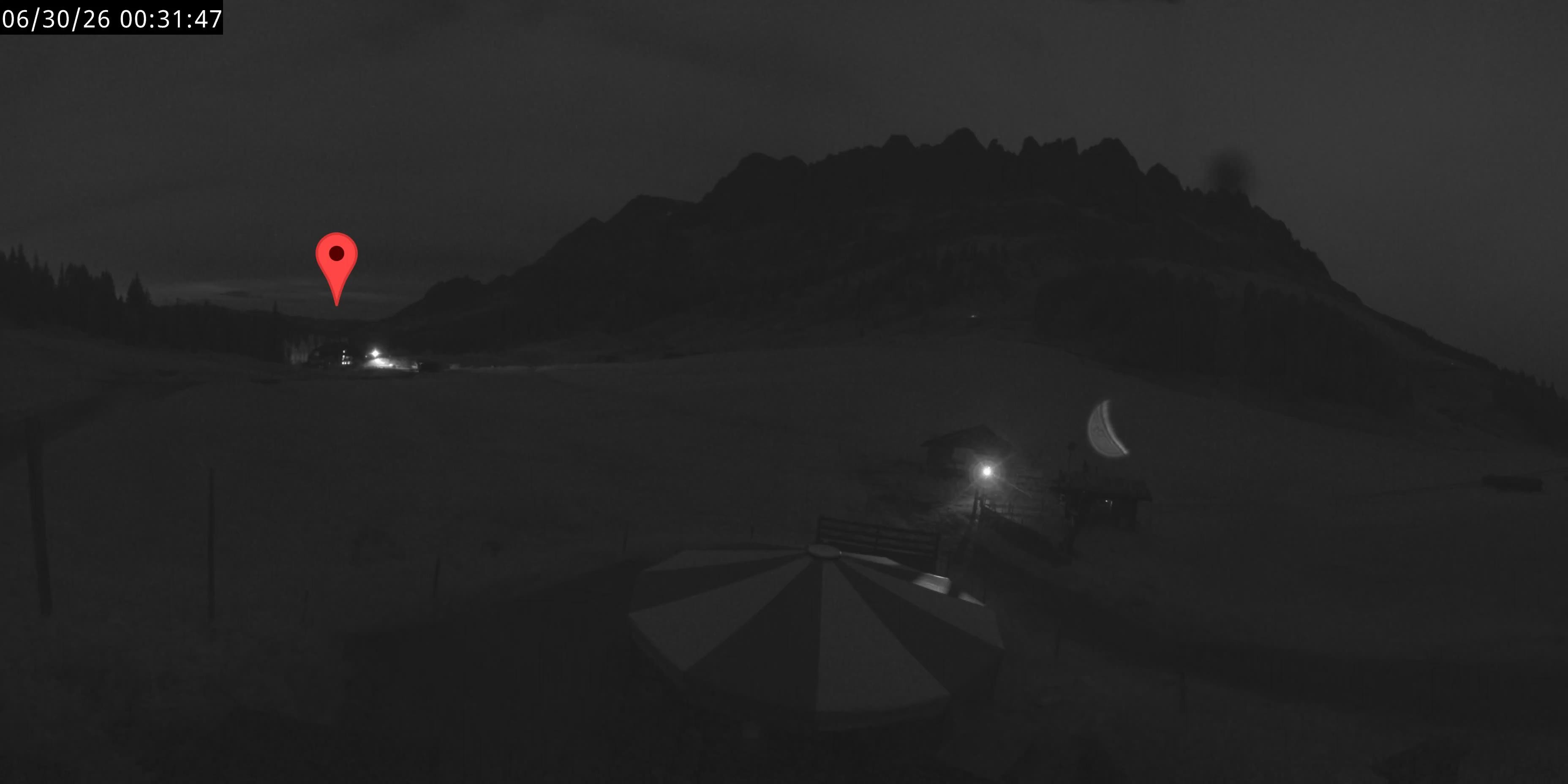 Archived image Webcam Mountain inn Arthurhaus at Hochkönig