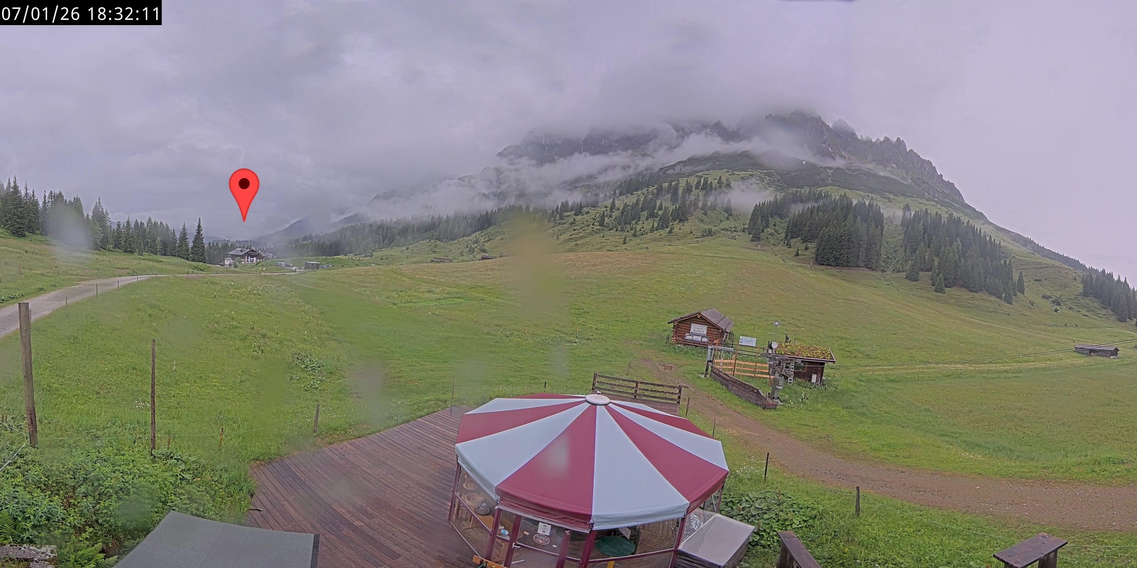 Archiv Foto Webcam Berghotel Arthurhaus am Hochkönig